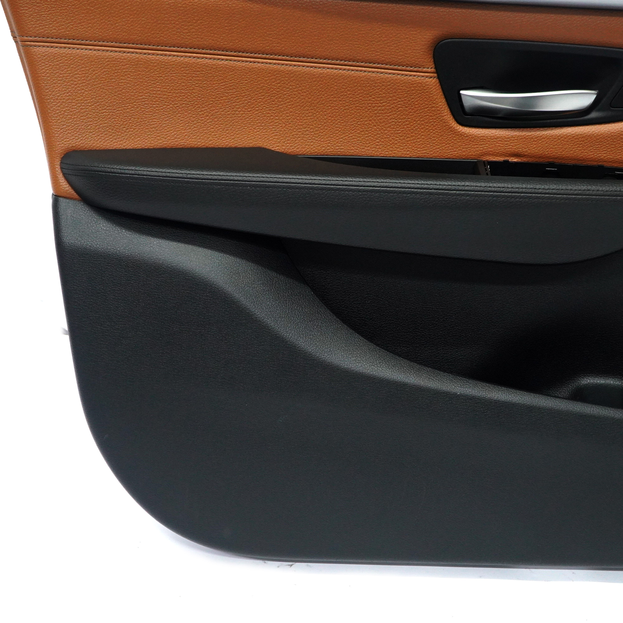 BMW F45 F46 Door Card Front Left N/S Door Lining Panel Brown Leather 7404829