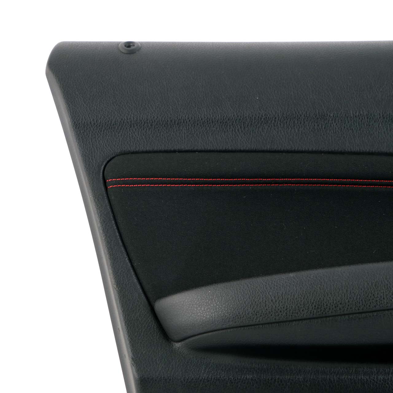 BMW 1 F20 LCI Front Left N/S Door Lining Card Cloth Fabric Anthracite Red