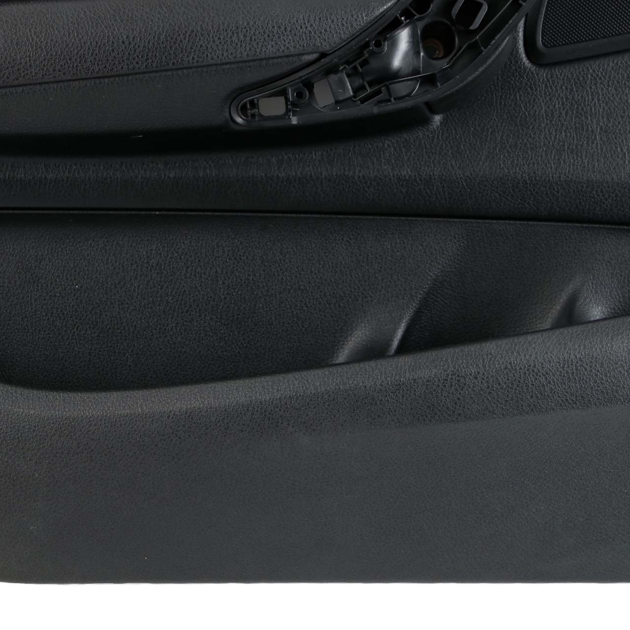 BMW 1 F20 LCI Front Left N/S Door Lining Card Cloth Fabric Anthracite Red