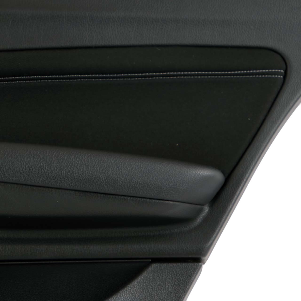 BMW 1 F20 LCI Rear Right O/S Door Lining Card Cloth Fabric Anthracite Grey