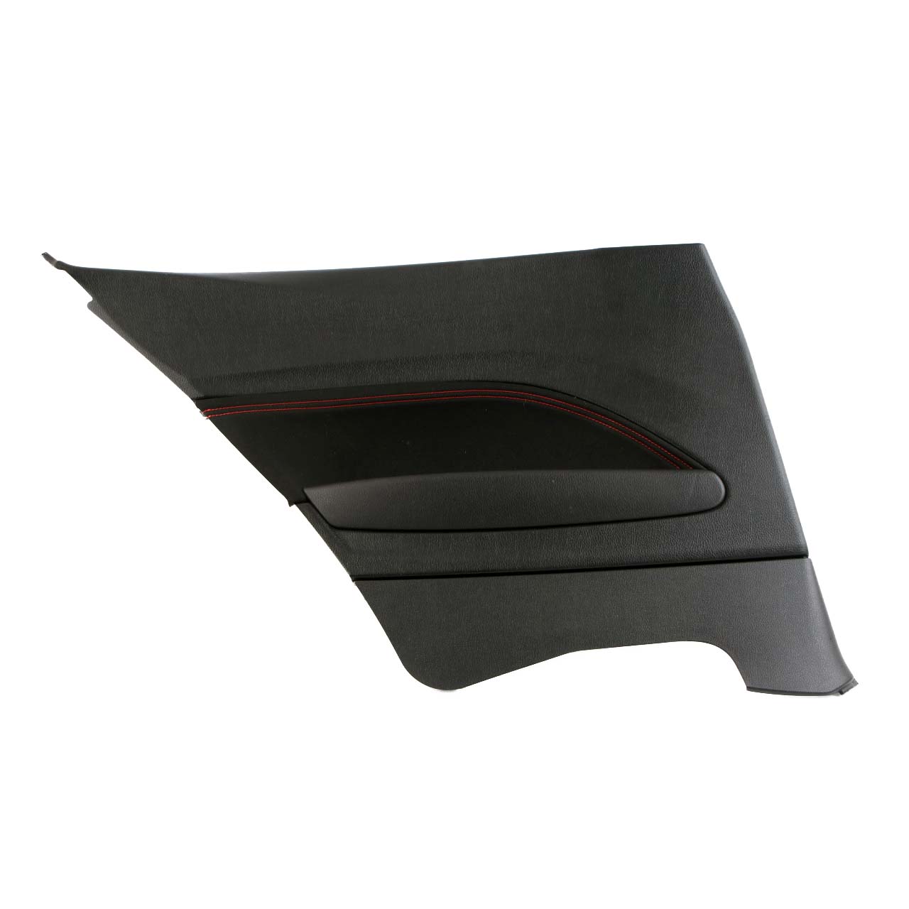 BMW F21 Rear Left N/S Lateral Trim Panel Lining Cloth Anthracite Red