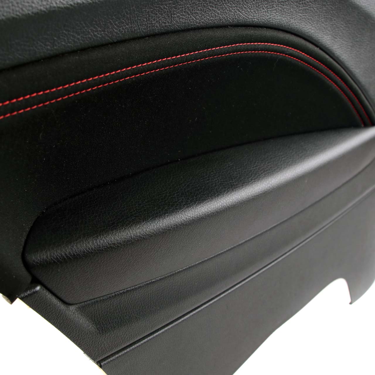 BMW F21 Rear Left N/S Lateral Trim Panel Lining Cloth Anthracite Red