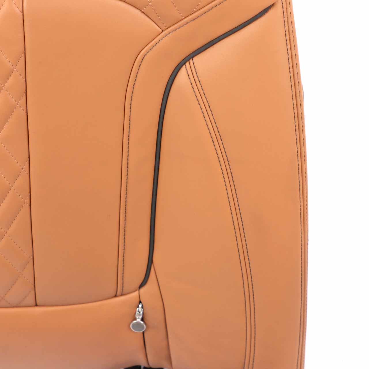 BMW G11 G12 Rear Left Heated Seat N/S Backrest Comfort Leather Expanded Cognac