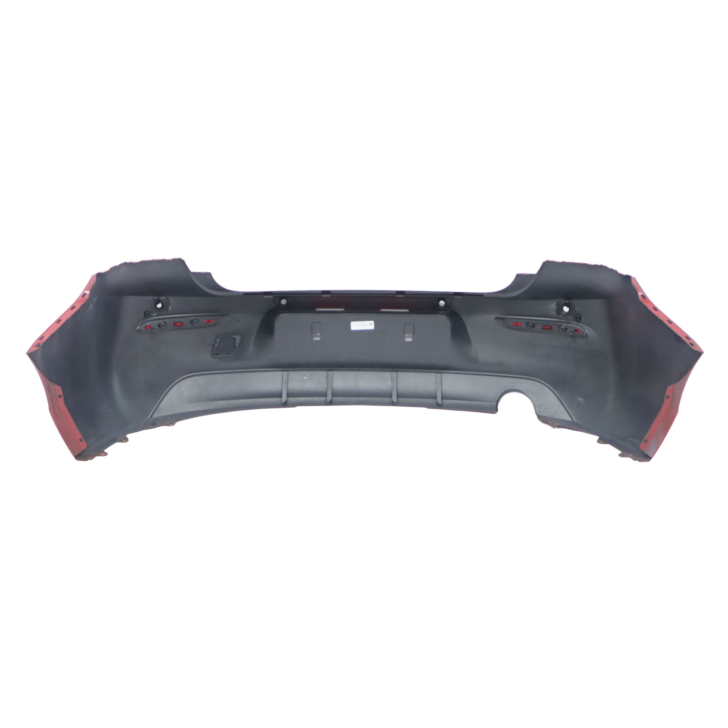 BMW F20 F21 LCI Bumper Rear Trim Panel Covering Karmesinrot Crimson Red - A61