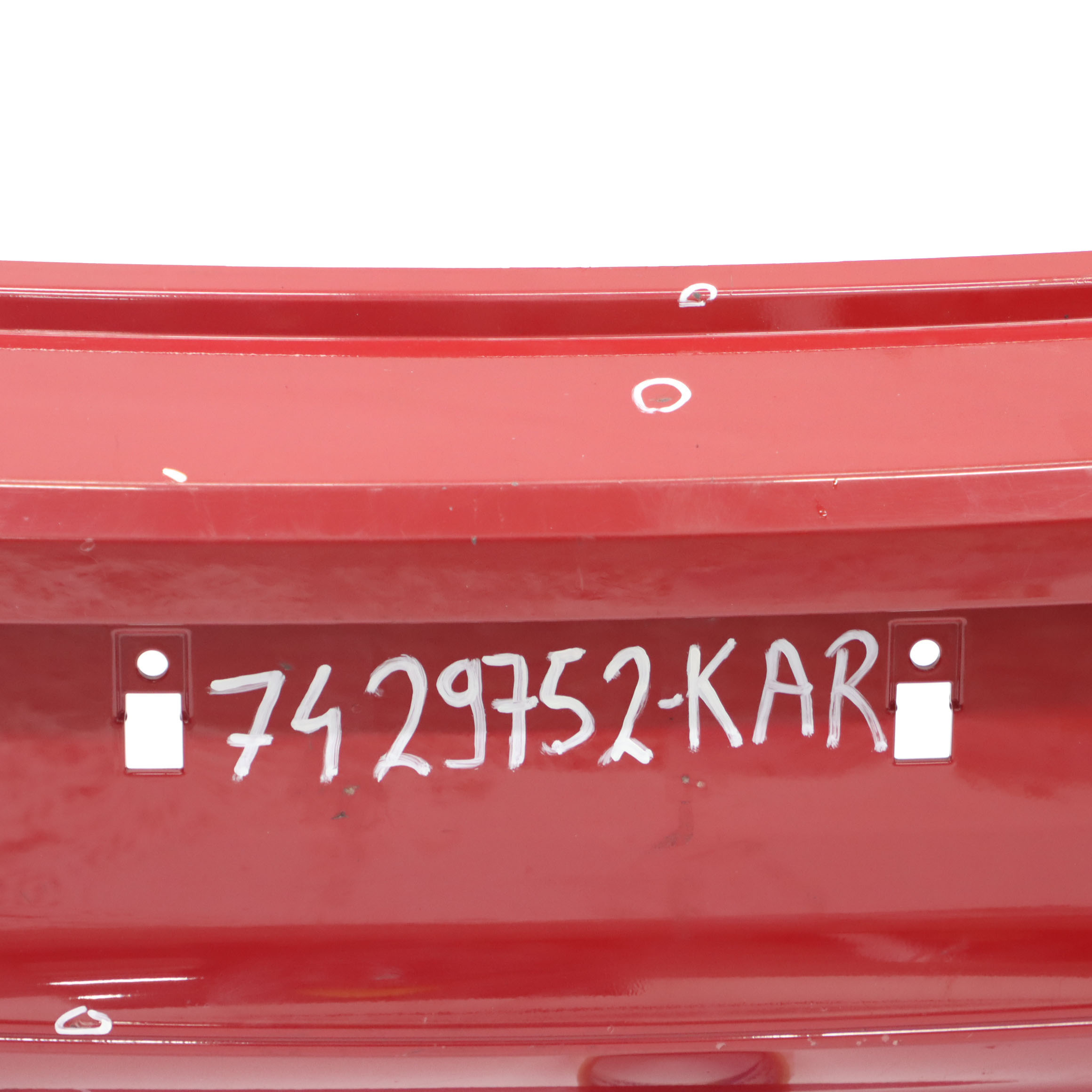 BMW F20 F21 LCI Bumper Rear Trim Panel Covering Karmesinrot Crimson Red - A61