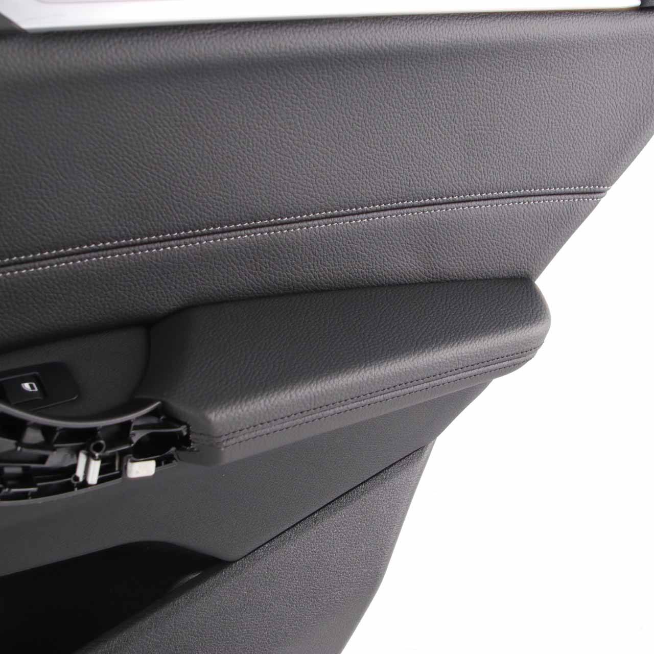 Door Card Panel BMW X1 F48 Rear Right O/S Panelling Trim Cover Black Leather