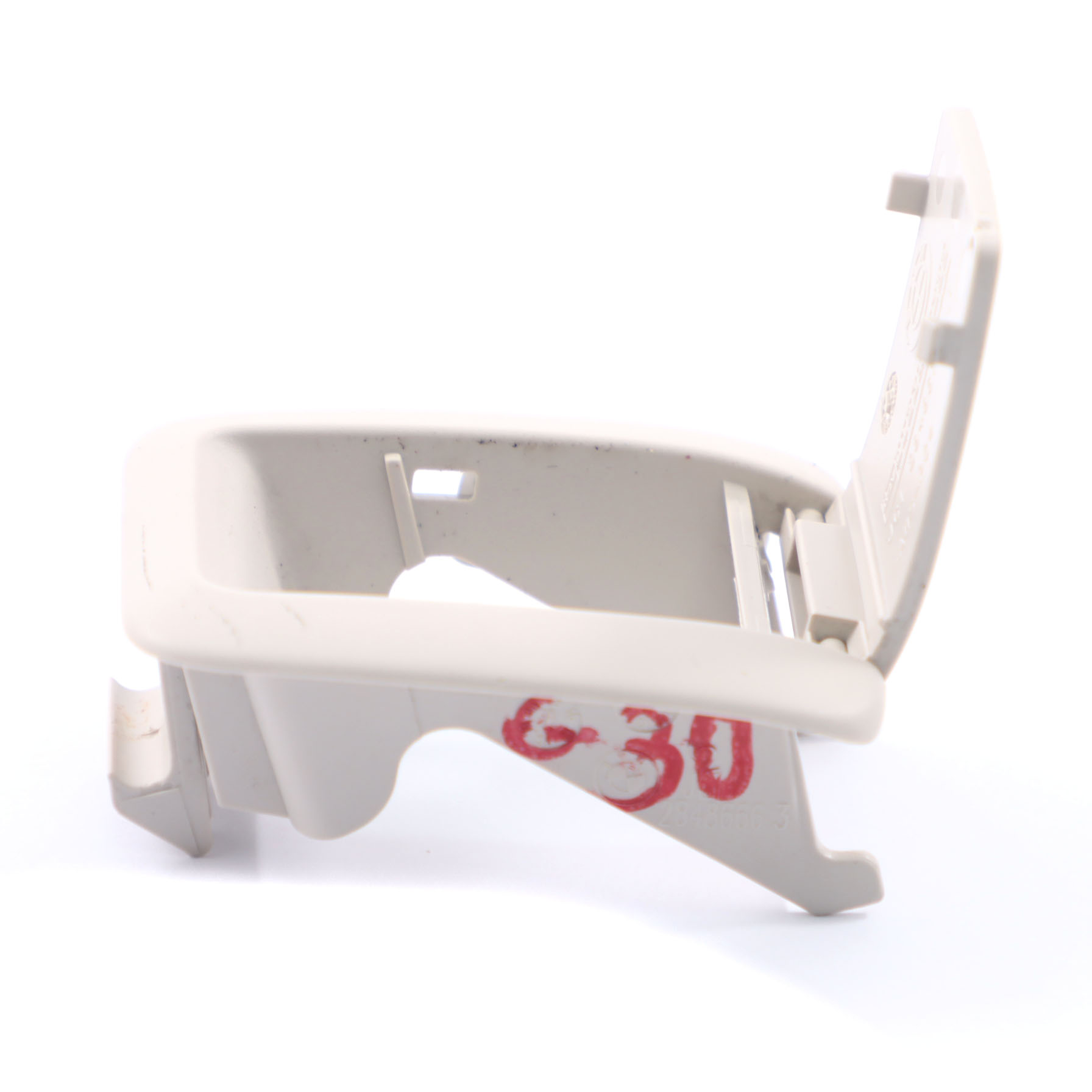 BMW G30 Saloon Rear Seat Bench Isofix Cover Trim Elfenbein White 7451007