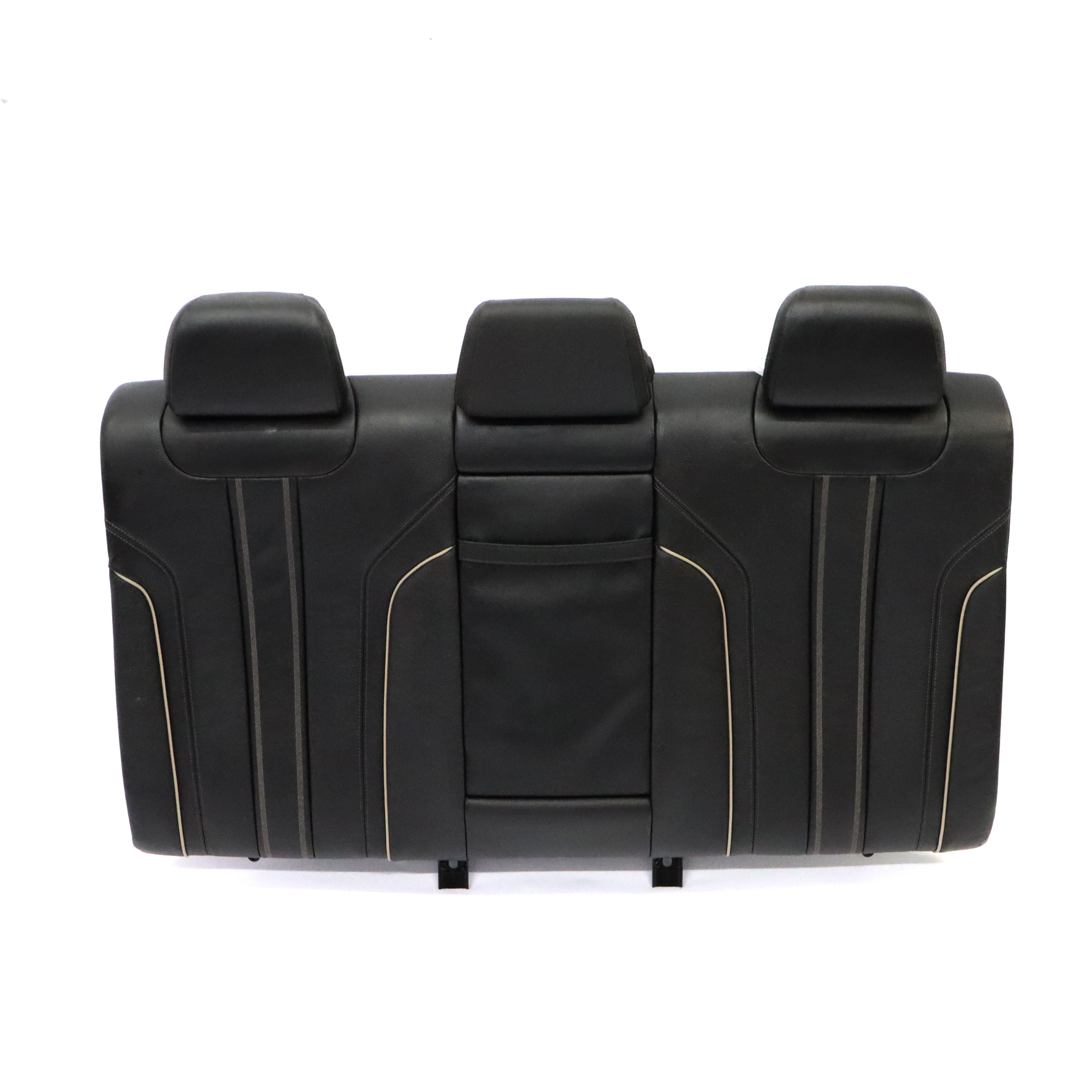 BMW G30 Rear Seat Backrest Interior Couch Back Cover Leather Dakota Black