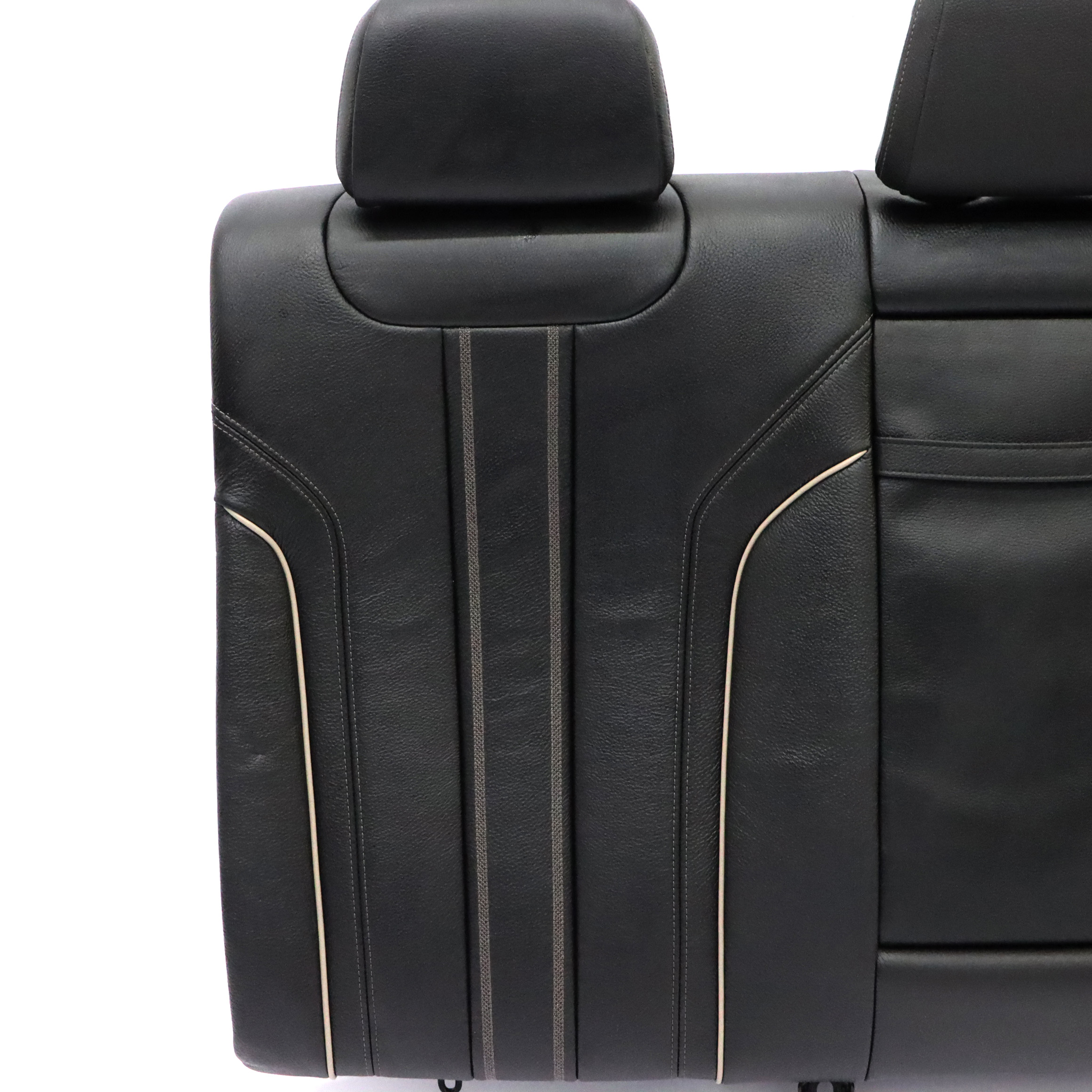 BMW G30 Rear Seat Backrest Interior Couch Back Cover Leather Dakota Black