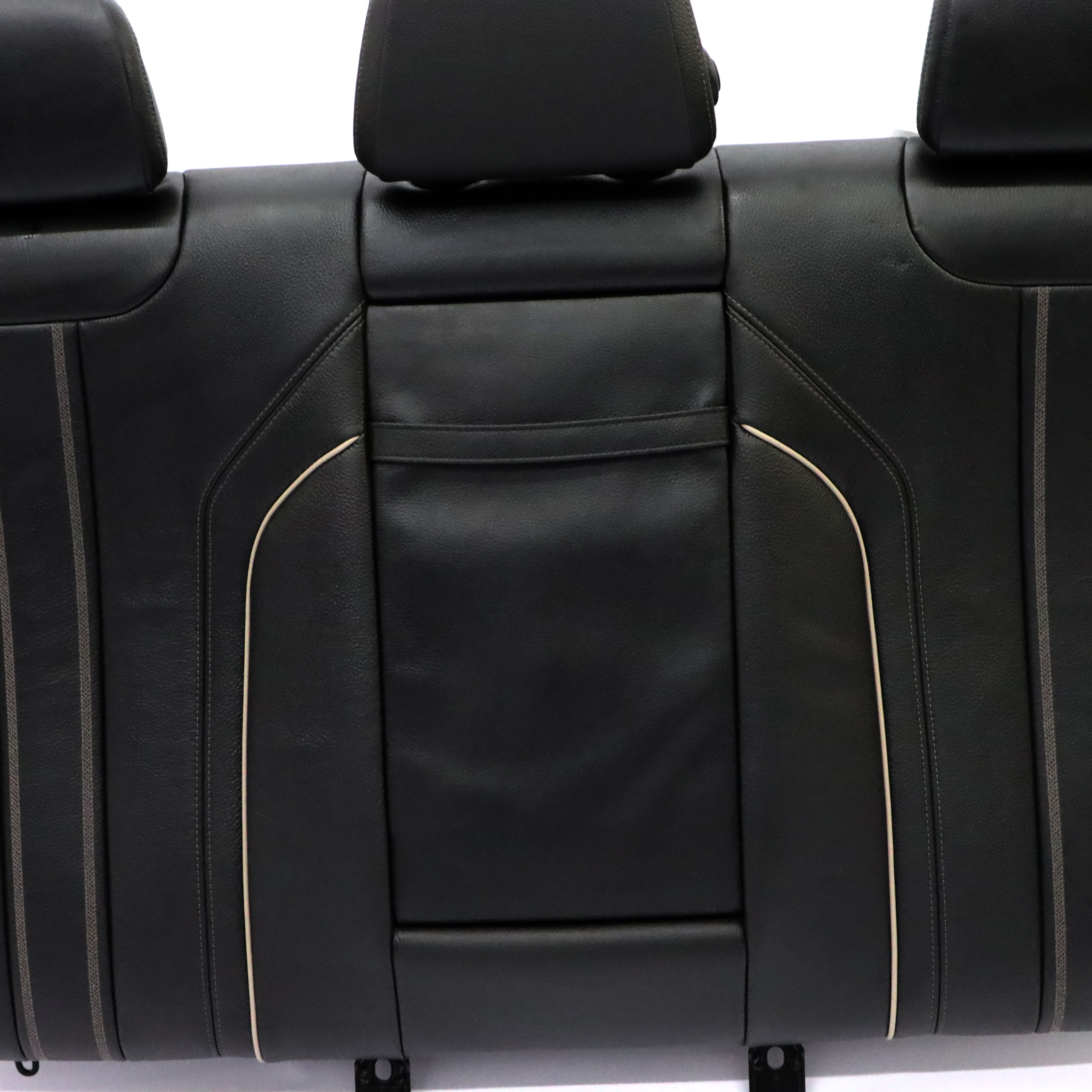 BMW G30 Rear Seat Backrest Interior Couch Back Cover Leather Dakota Black