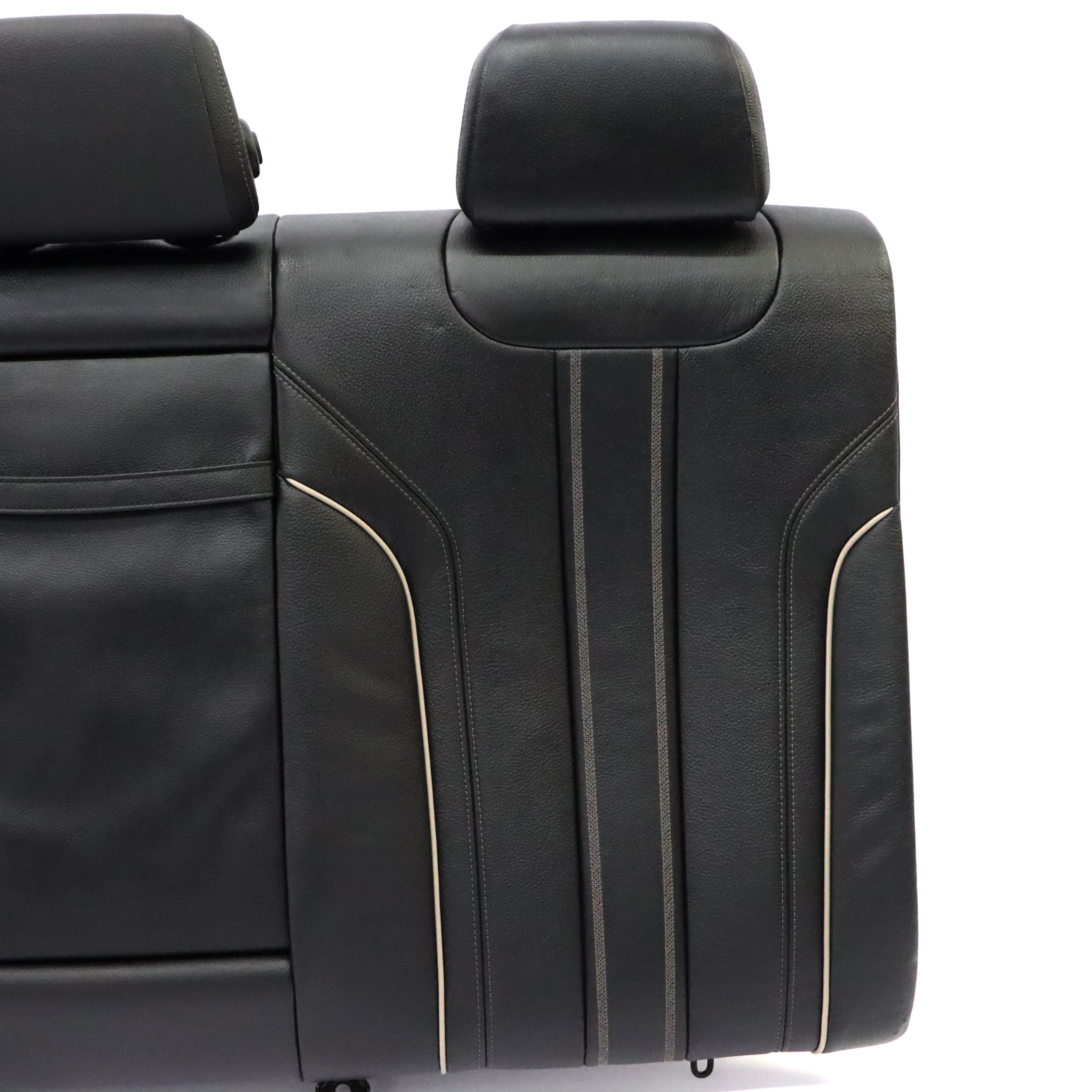 BMW G30 Rear Seat Backrest Interior Couch Back Cover Leather Dakota Black