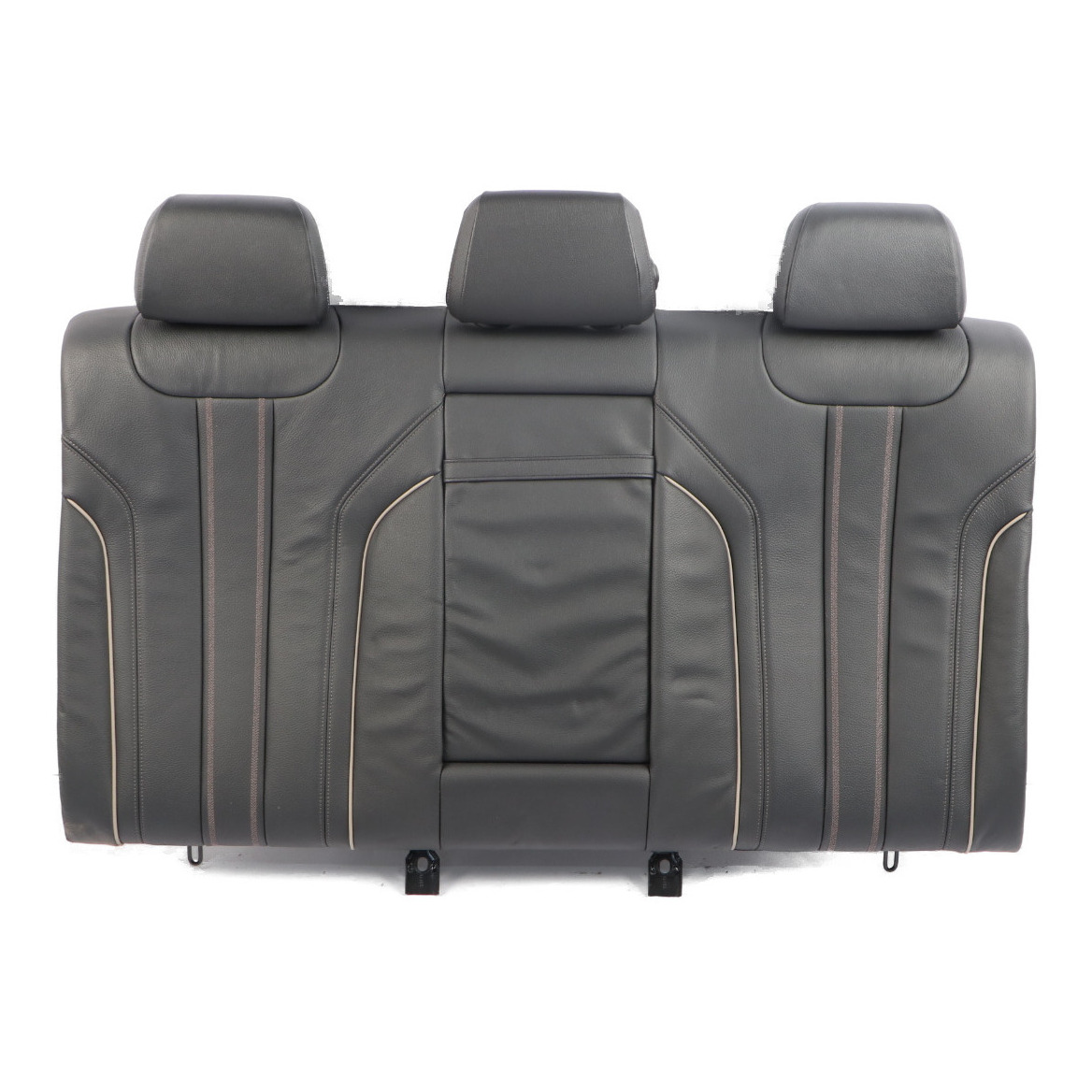 BMW G30 Rear Seat Backrest Interior Couch Back Cover Leather Dakota Black