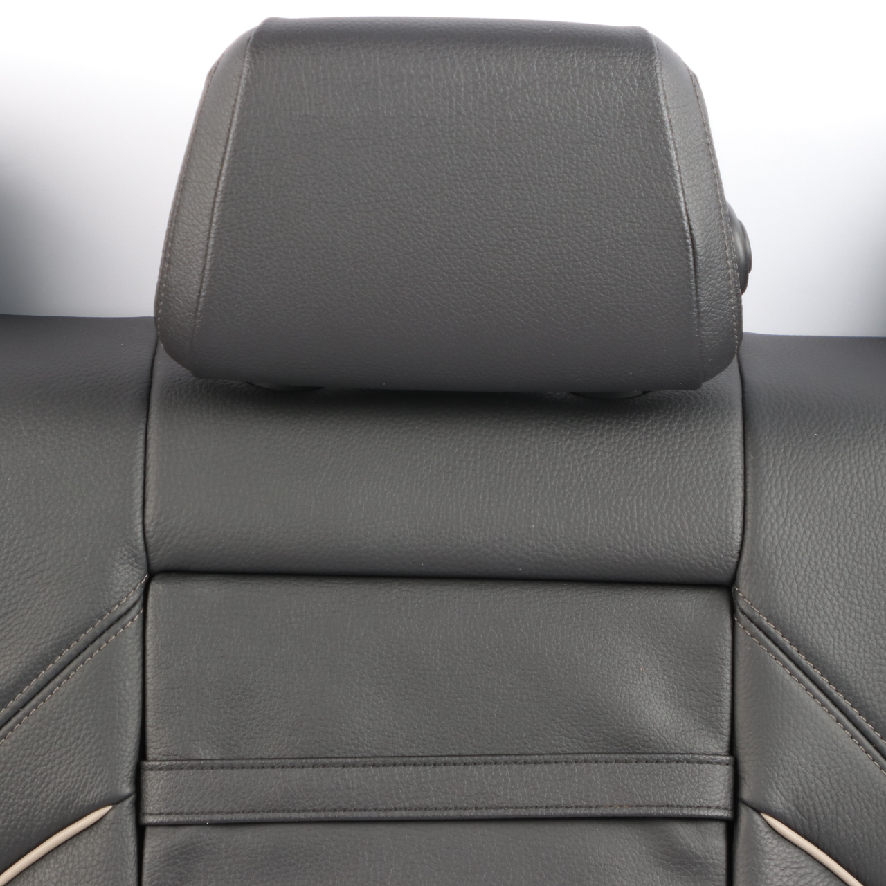 BMW G30 Rear Seat Backrest Interior Couch Back Cover Leather Dakota Black