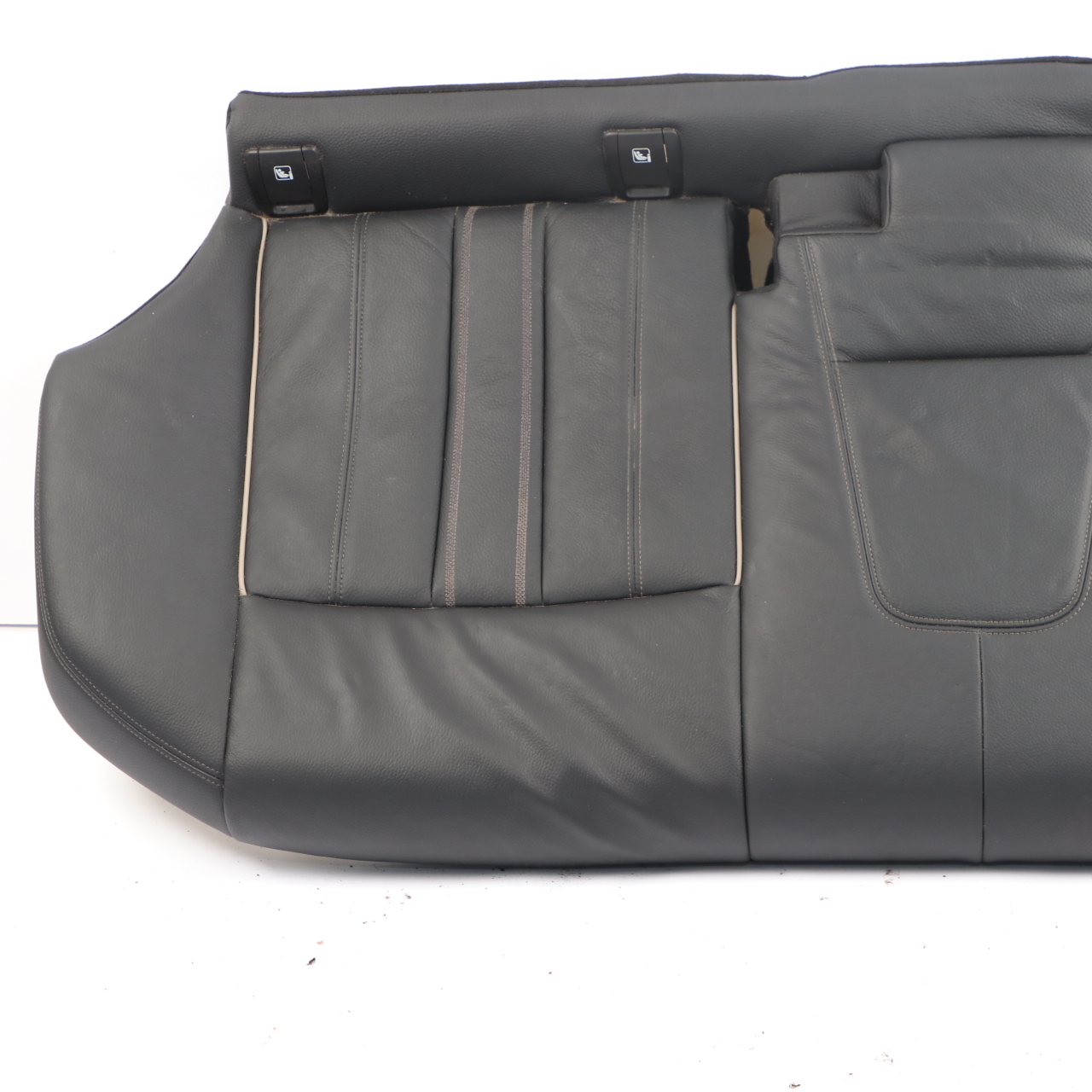 Seat Bench Rear BMW G30 Base Couch Cover Leather Dakota Black Exclusive Seam