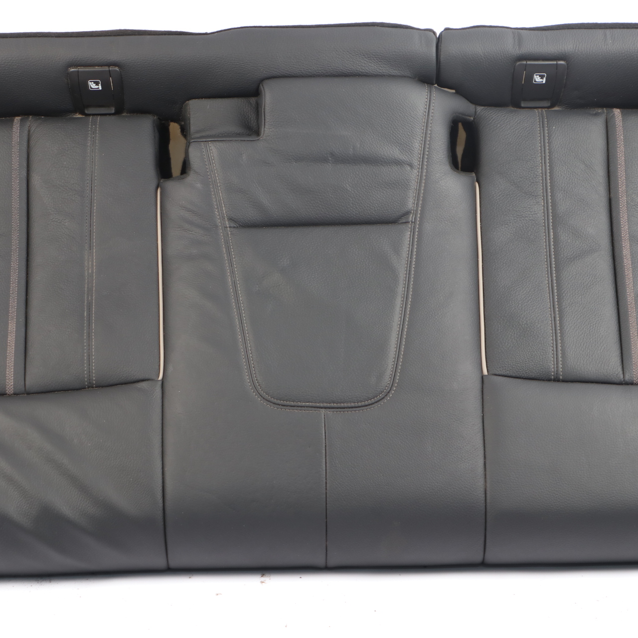 Seat Bench Rear BMW G30 Base Couch Cover Leather Dakota Black Exclusive Seam