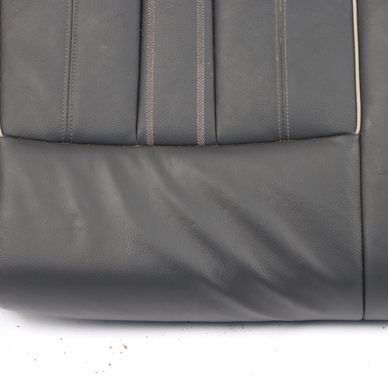 Seat Bench Rear BMW G30 Base Couch Cover Leather Dakota Black Exclusive Seam