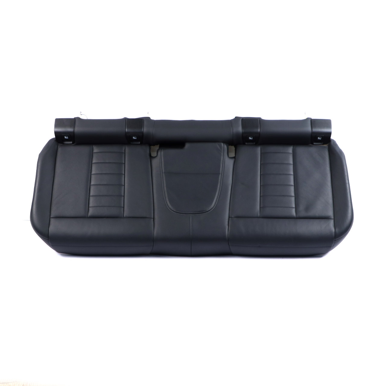 BMW X3 G01 Seat Bench Rear Couch Sofa Covering Black Leather Vernasca