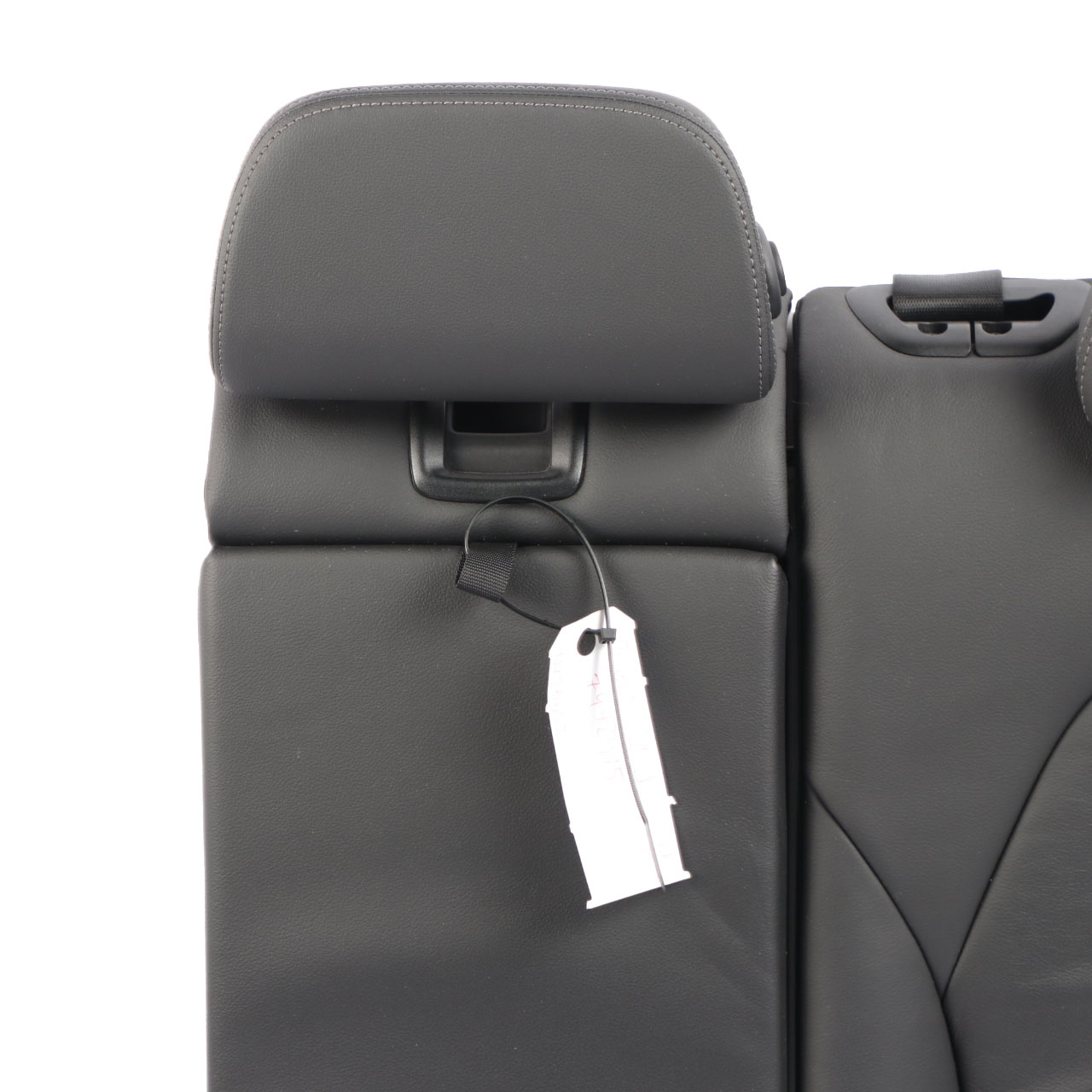 BMW G01 Rear Seat Backrest Left N/S Bench Back Cover Leather Vernasca Black