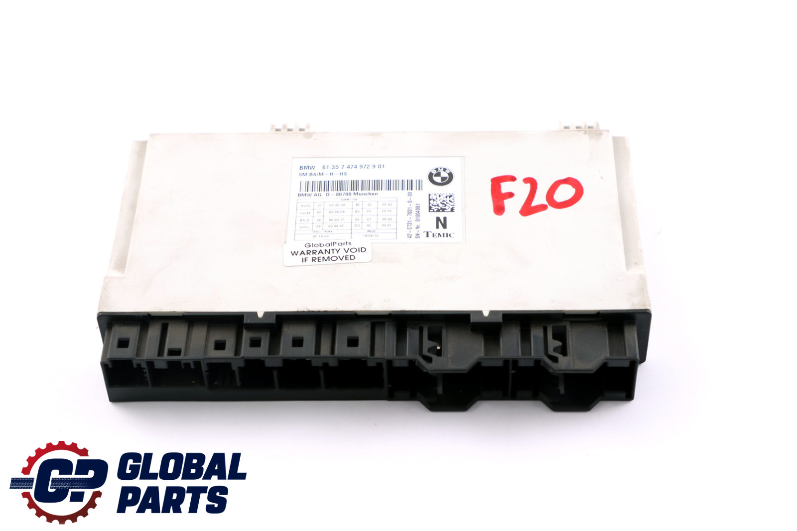 BMW F20 F21 F22 F30 F31 F32 F33 Front Seat Control Module ECU 7474972