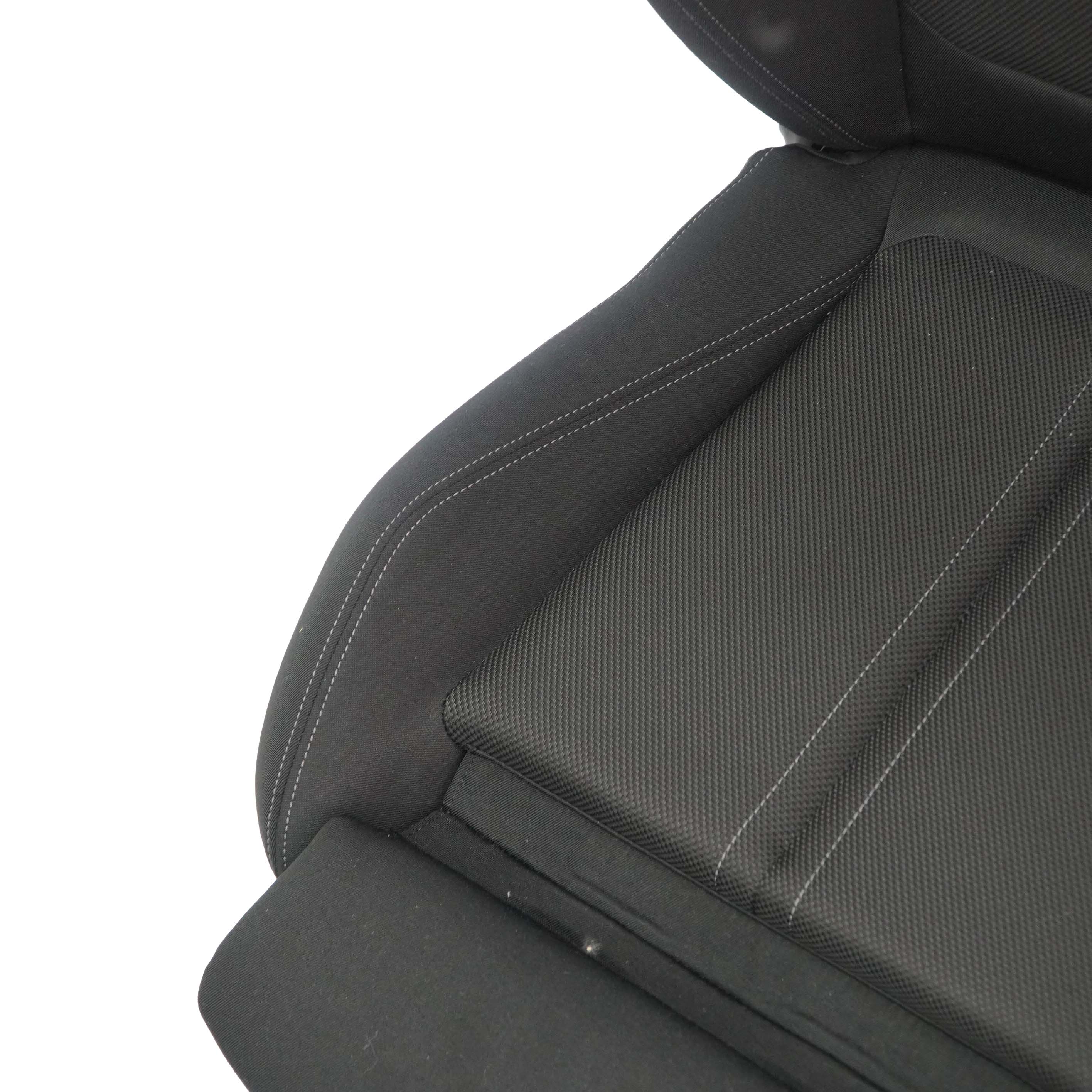 BMW F20 LCI Sport Cloth Fabric Corner Anthracit Accent Grey Front Left N/S Seat