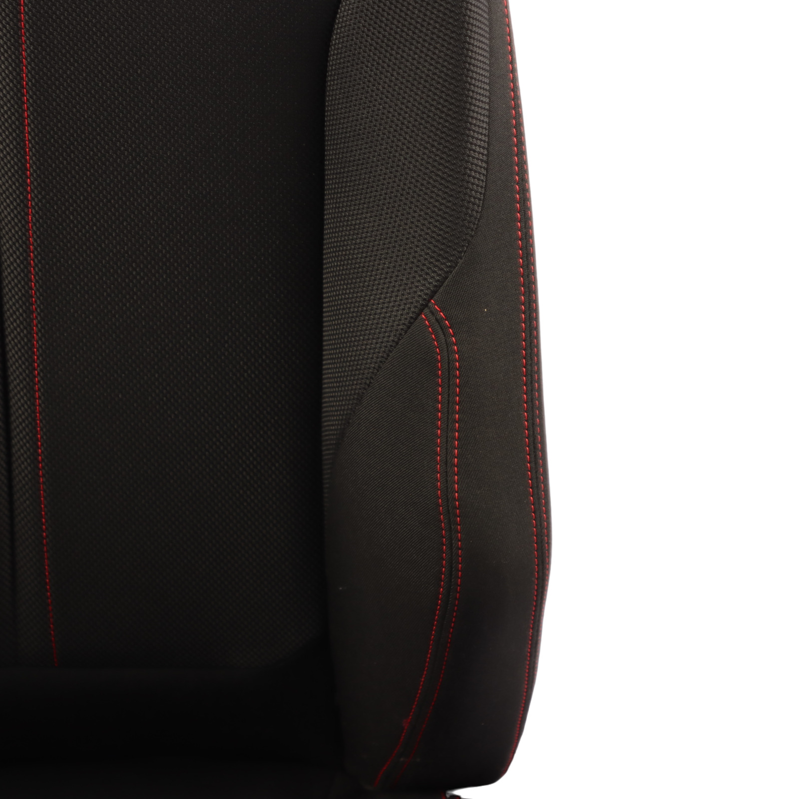 BMW F20 LCI Front Seat Left N/S Sport Heated Cloth Fabric Anthracite Red