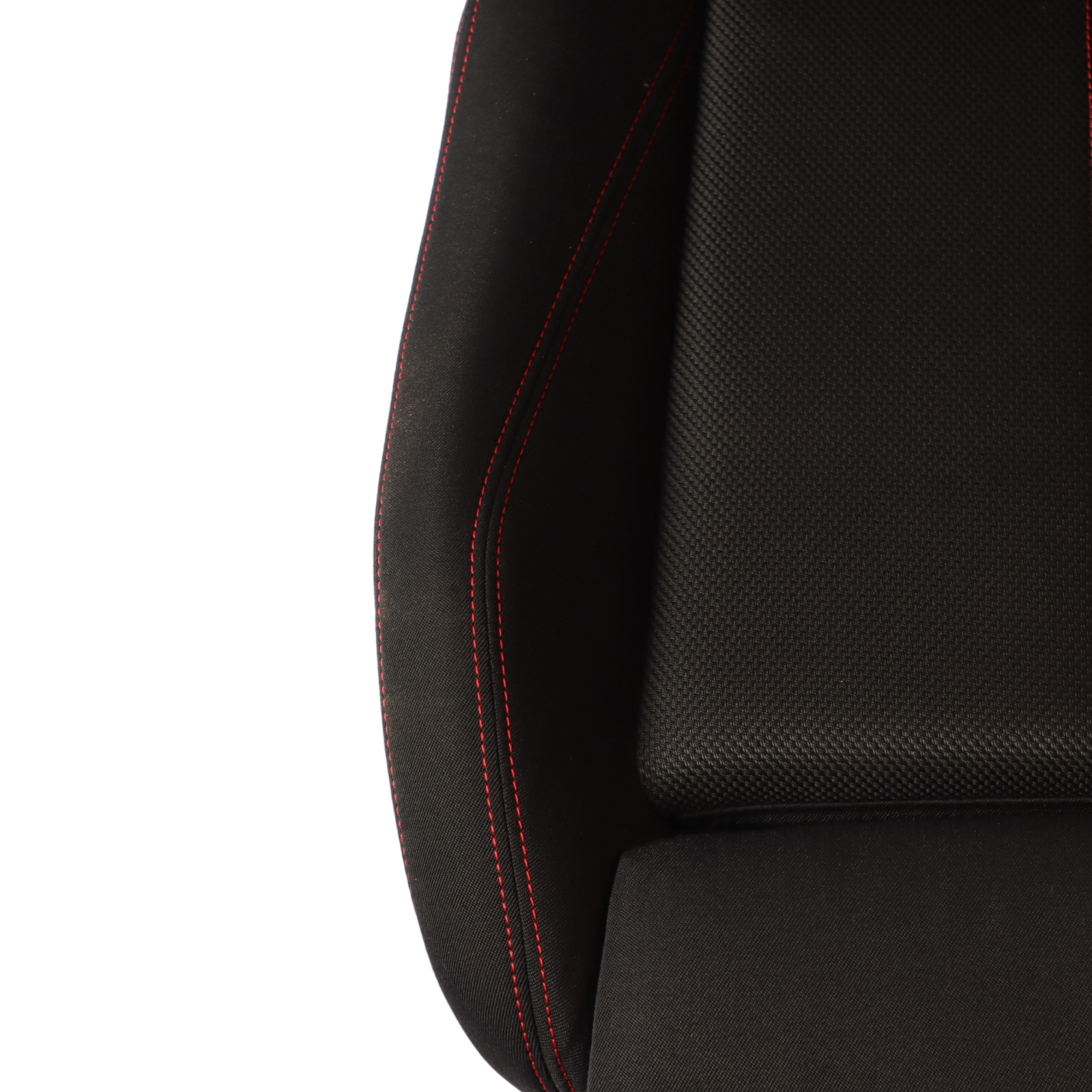 BMW F20 LCI Front Seat Left N/S Sport Heated Cloth Fabric Anthracite Red