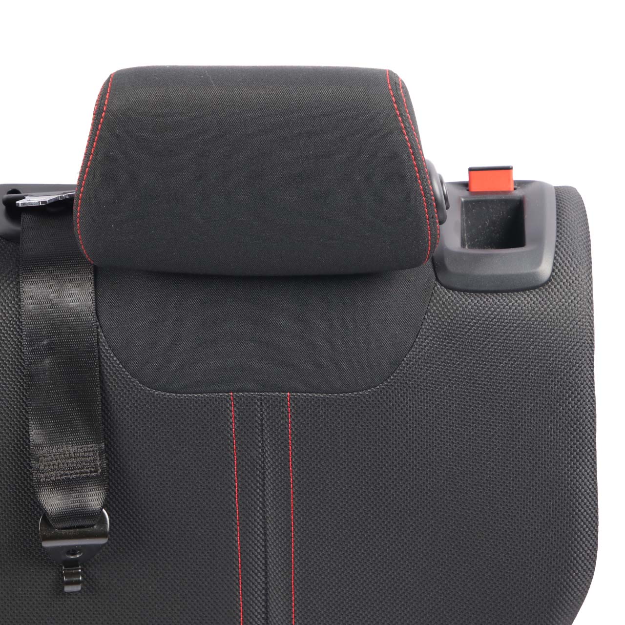 BMW F20 F21 LCI Rear Left Seat N/S Backrest Cover Cloth Fabric Anthracit Red