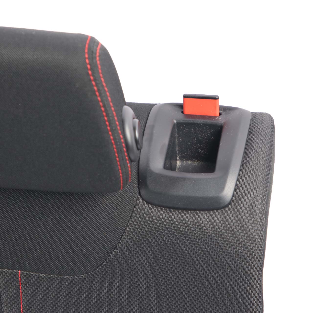 BMW F20 F21 LCI Rear Left Seat N/S Backrest Cover Cloth Fabric Anthracit Red