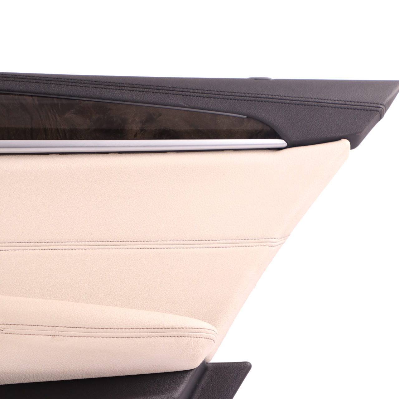 Door Card BMW G30 G31 Rear Right O/S Door Lining Trim HiFi Leather White 7477234