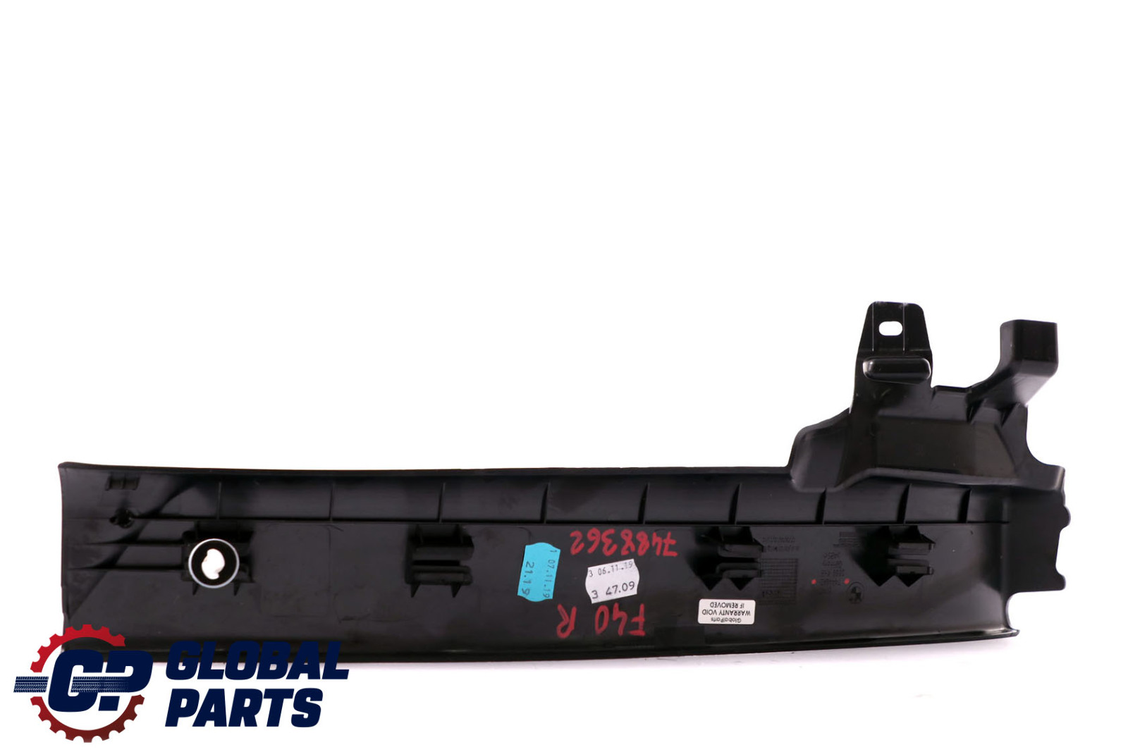 BMW 1 Series F40 Cover Strip Entrance Inner Rear Right O/S Black 7444942