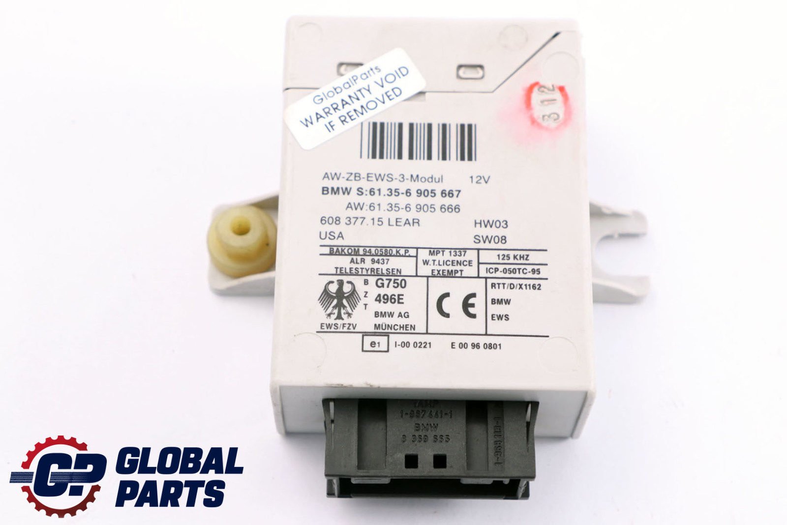 BMW 3 Series E46 316i N42 116HP ECU Kit DME 7513965 + EWS3 + Key Manual