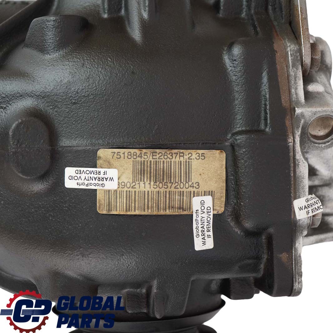 BMW 3 Series E46 320d M47N Rear Differential Diff 7518845 2,35 Ratio WARRANTY