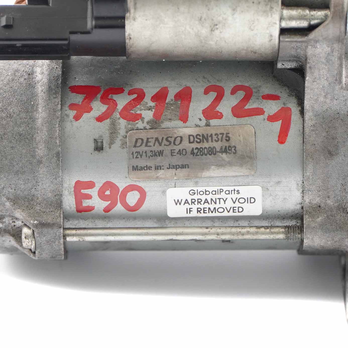 BMW E60 E65 E70 E87 E90 F10 F20 F30 N52 N53 Petrol Engine Starter Motor 7521122