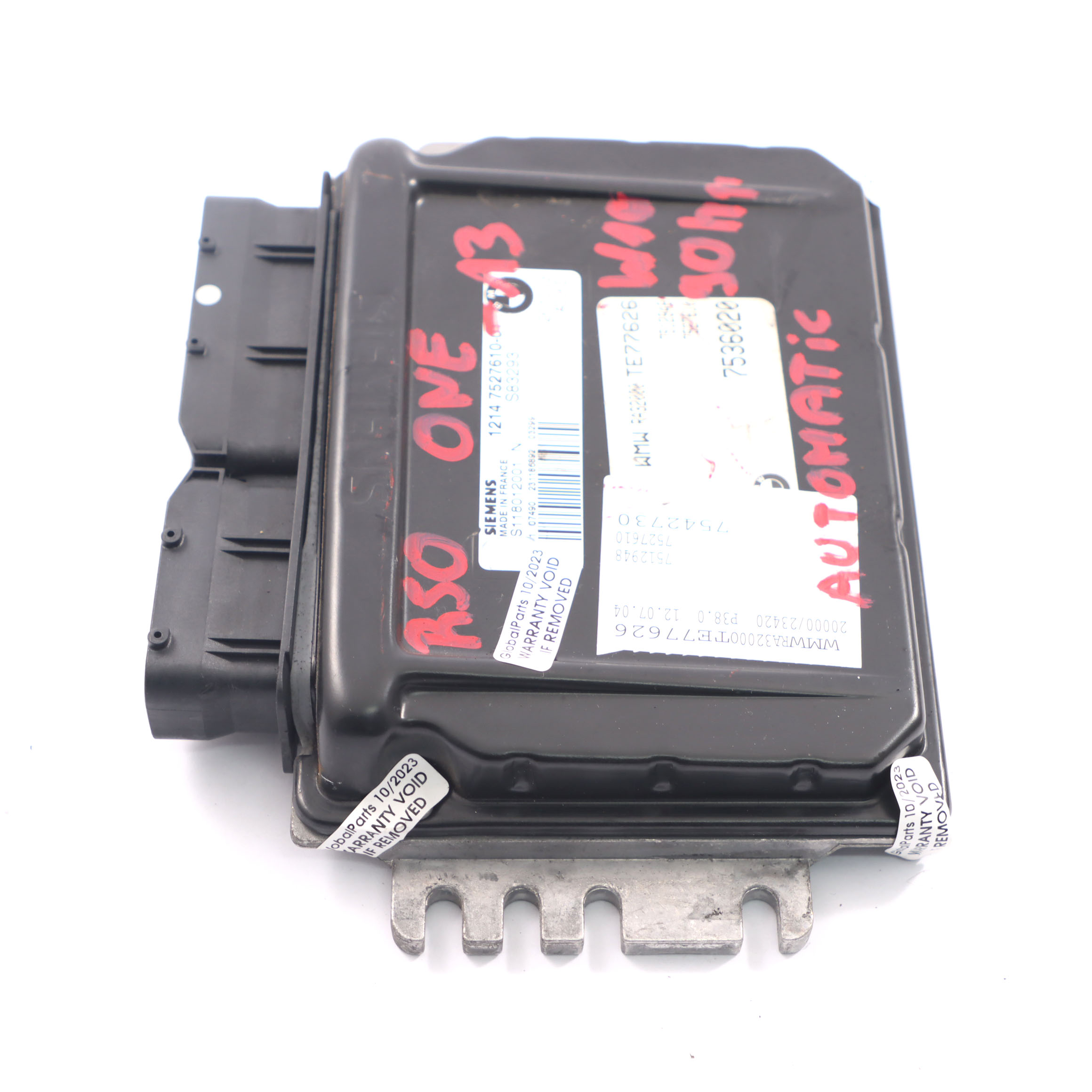 MINI One R50 W10 90HP Engine ECU Control Unit Module DME 7527610 Automatic