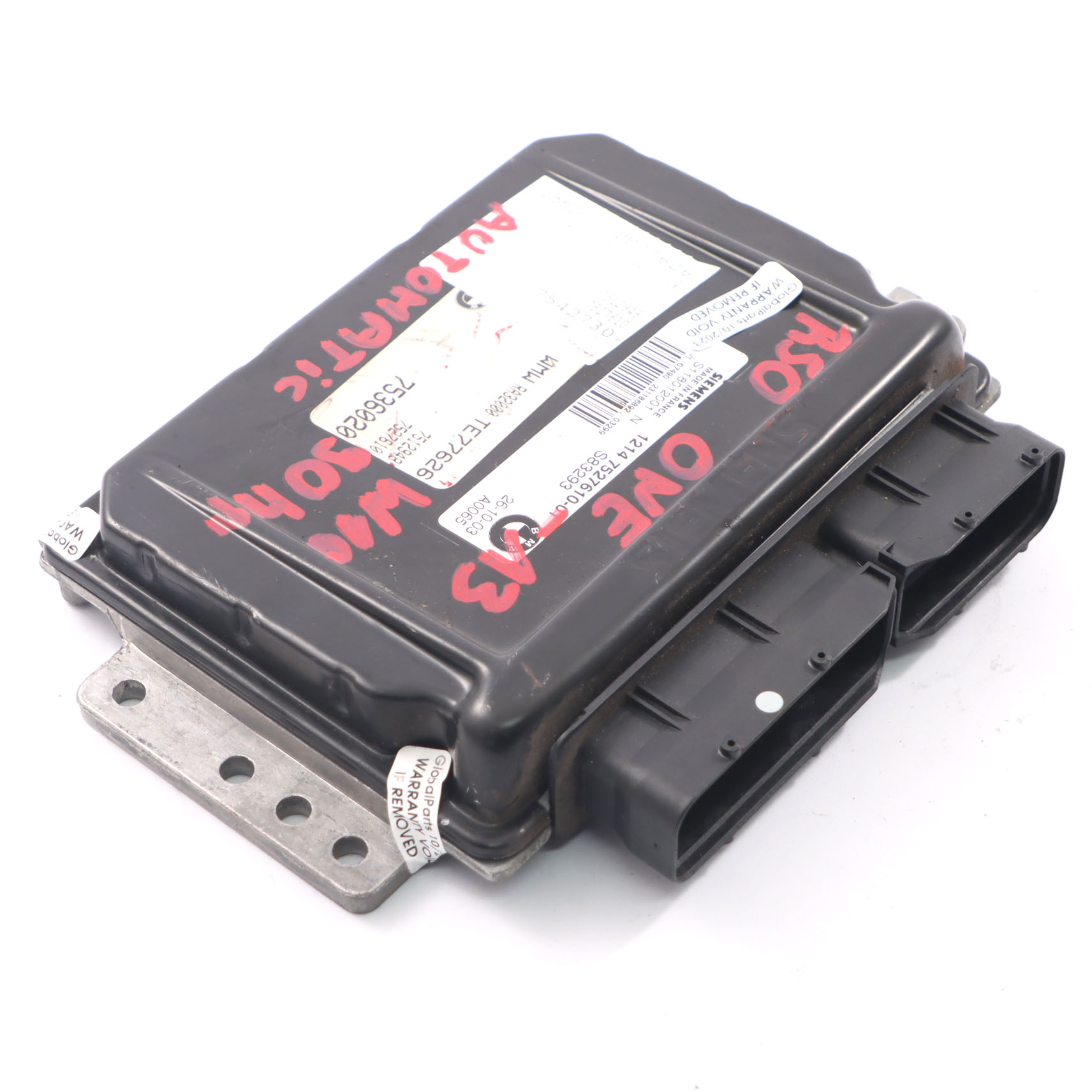 MINI One R50 W10 90HP Engine ECU Control Unit Module DME 7527610 Automatic