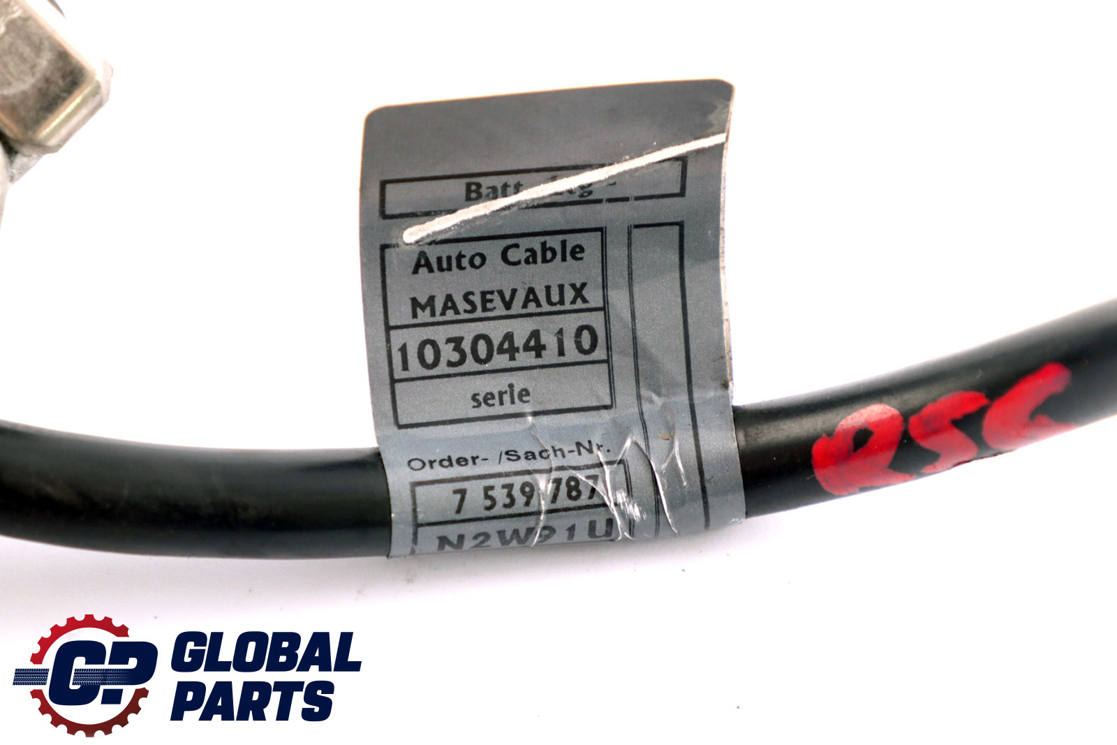 BMW Mini Cooper R55 R56 R57 R58 Negative Battery Cable 7539787