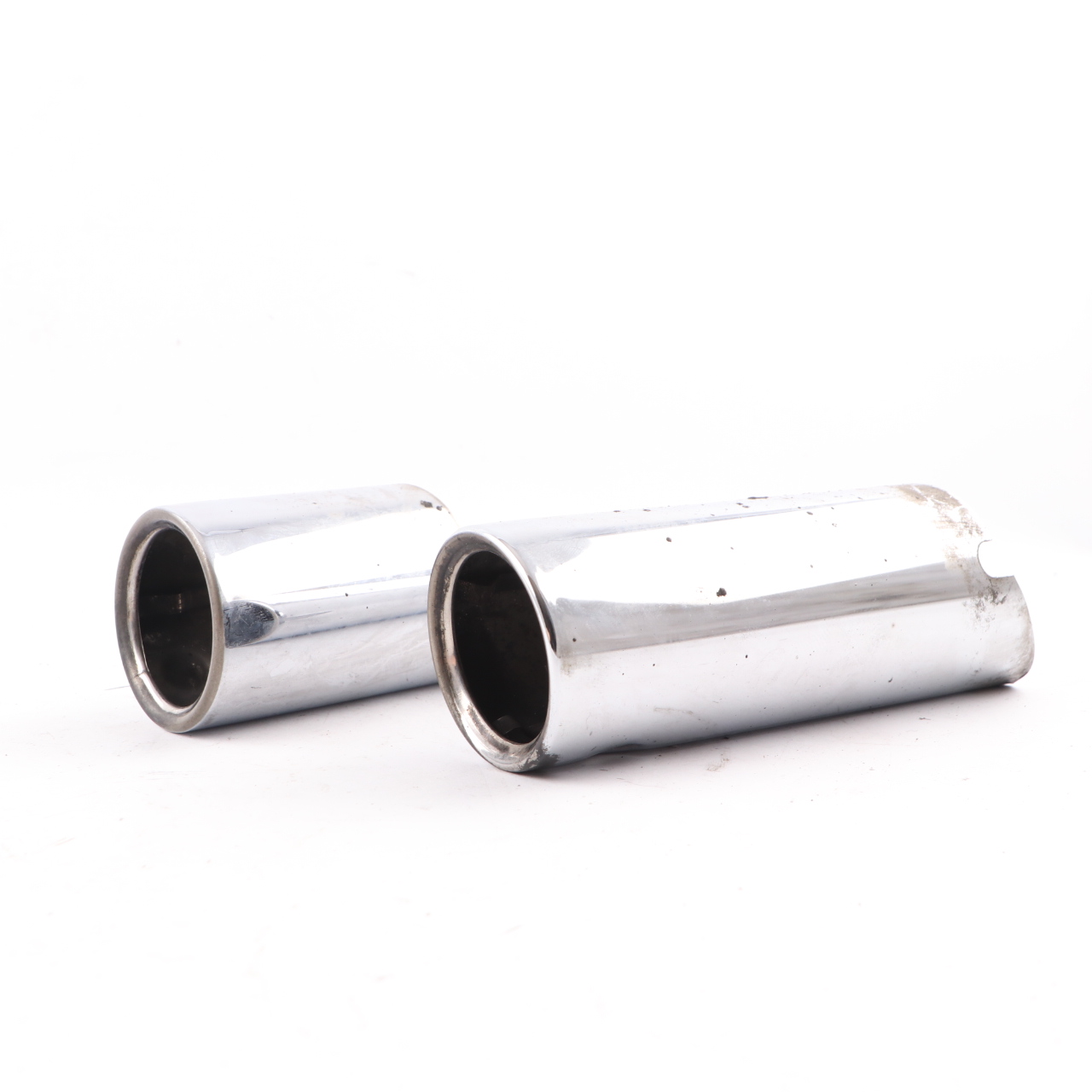 Exhaust Tips BMW E90 E91 N52 M57N2 M Performance Muffler Pipe Chrome Set