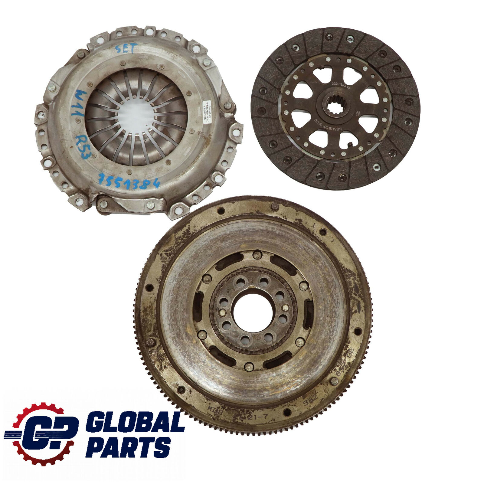 BMW Mini Cooper S R53 Petrol W11 Dual Twin Mass Flywheel Clutch Kit