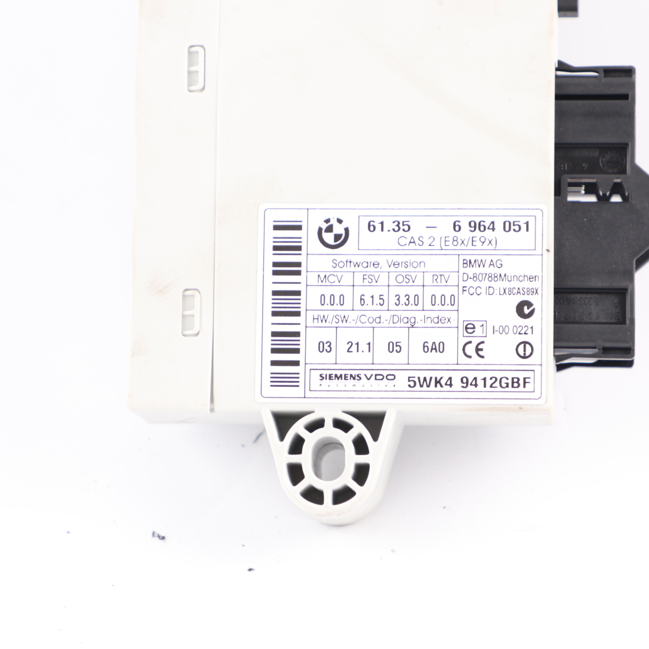 BMW 3 5 Series E60 E90 E91 N52 325i 525i ECU Kit DME CAS2 Key 7552393 Manual