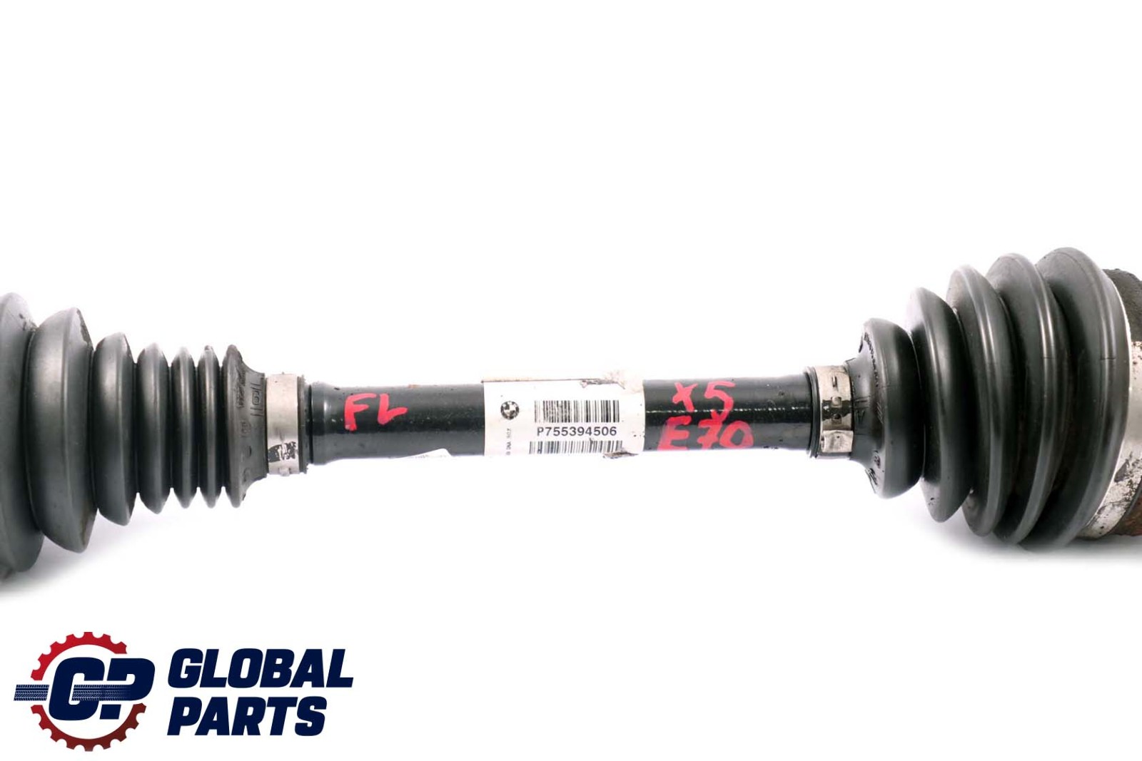 BMW X5 X6 Series E70 E71 Output Drive Shaft Left N/S Front Axle 670MM 7553945