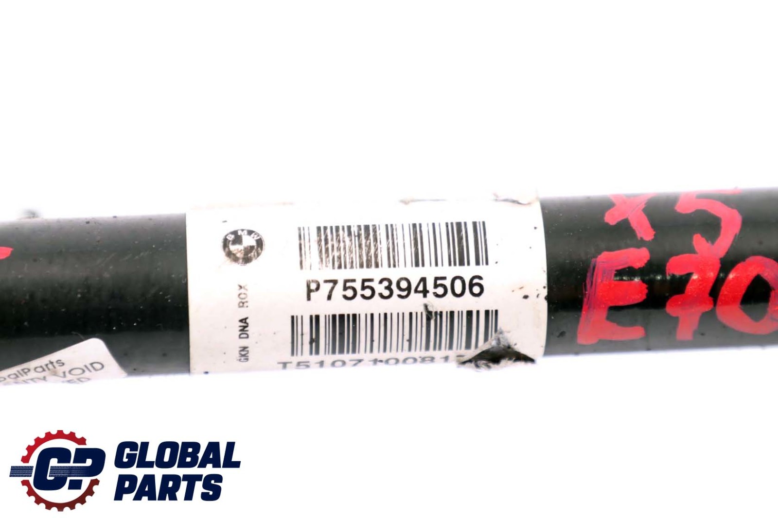 BMW X5 X6 Series E70 E71 Output Drive Shaft Left N/S Front Axle 670MM 7553945