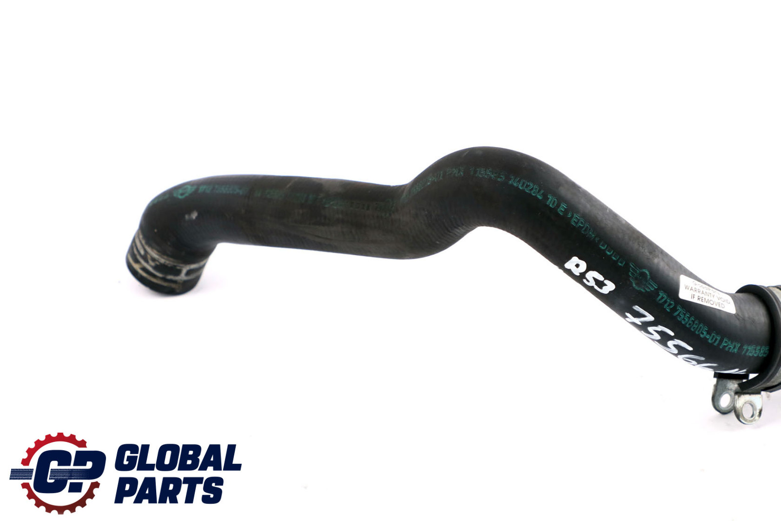 BMW Mini Cooper R52 R53 Cooling System Coolant Hose Pipe Automatic 7556614