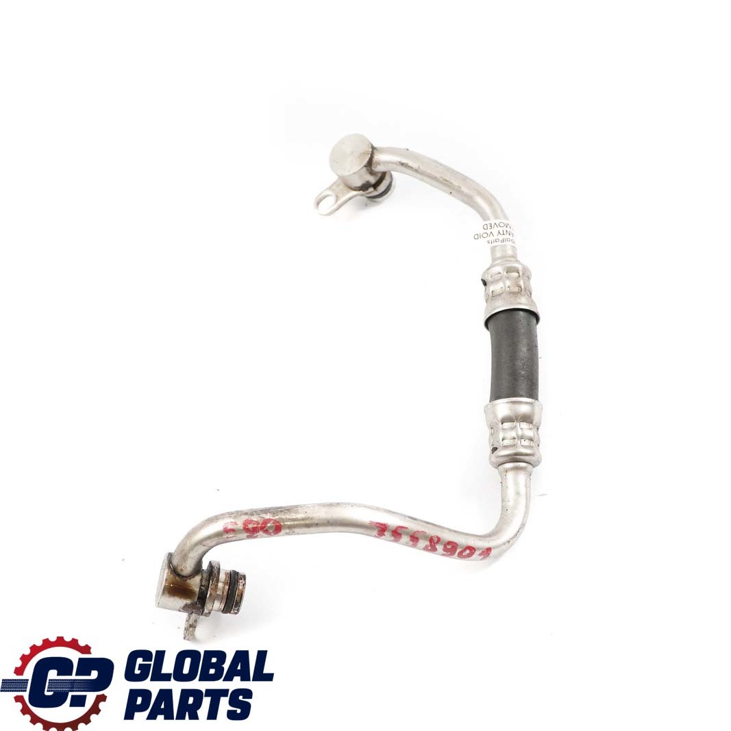 BMW 1 3 E82 E90 E92 N54 135i 335i Turbocharger Coolant Feed Line 4-6 7558901