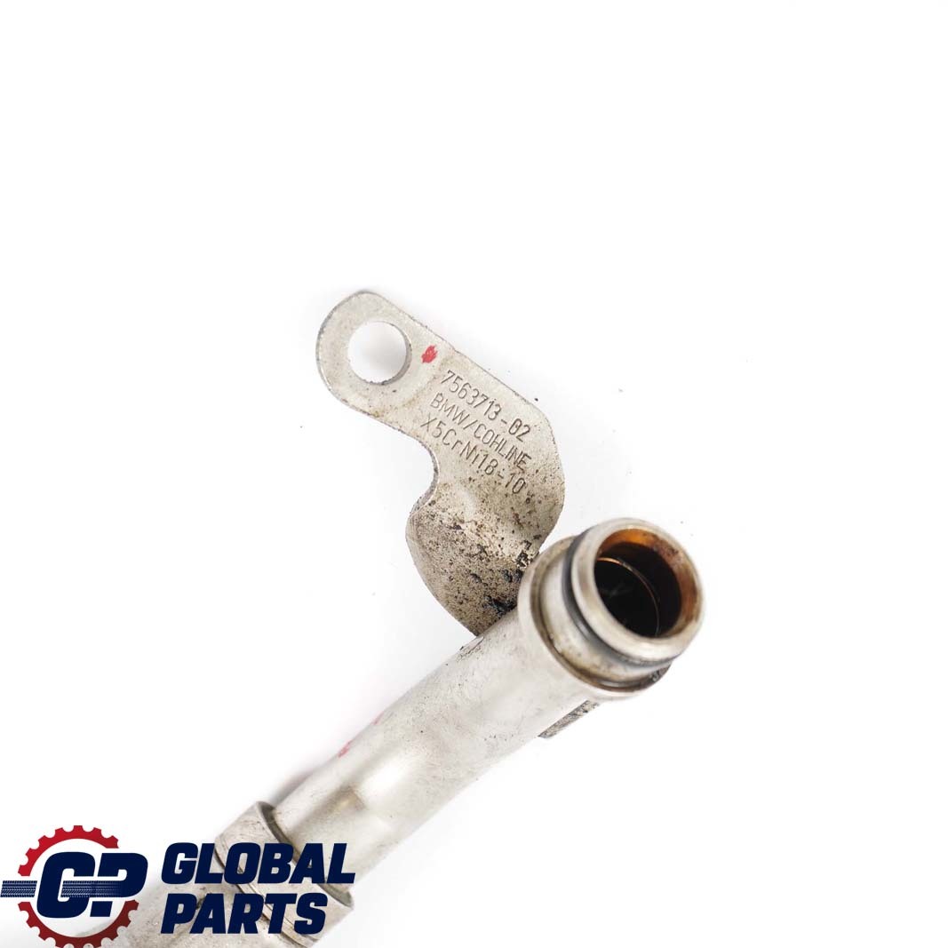 BMW 1 3 E82 E90 E92 N54 135i 335i Turbocharger Oil Outlet Pipe Line 1-3 7563713