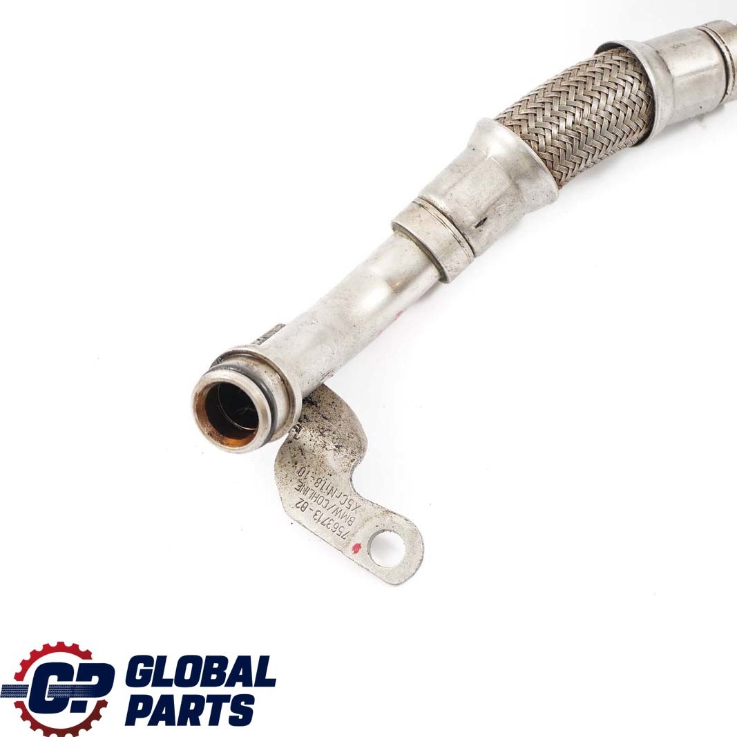 BMW 1 3 E82 E90 E92 N54 135i 335i Turbocharger Oil Outlet Pipe Line 1-3 7563713