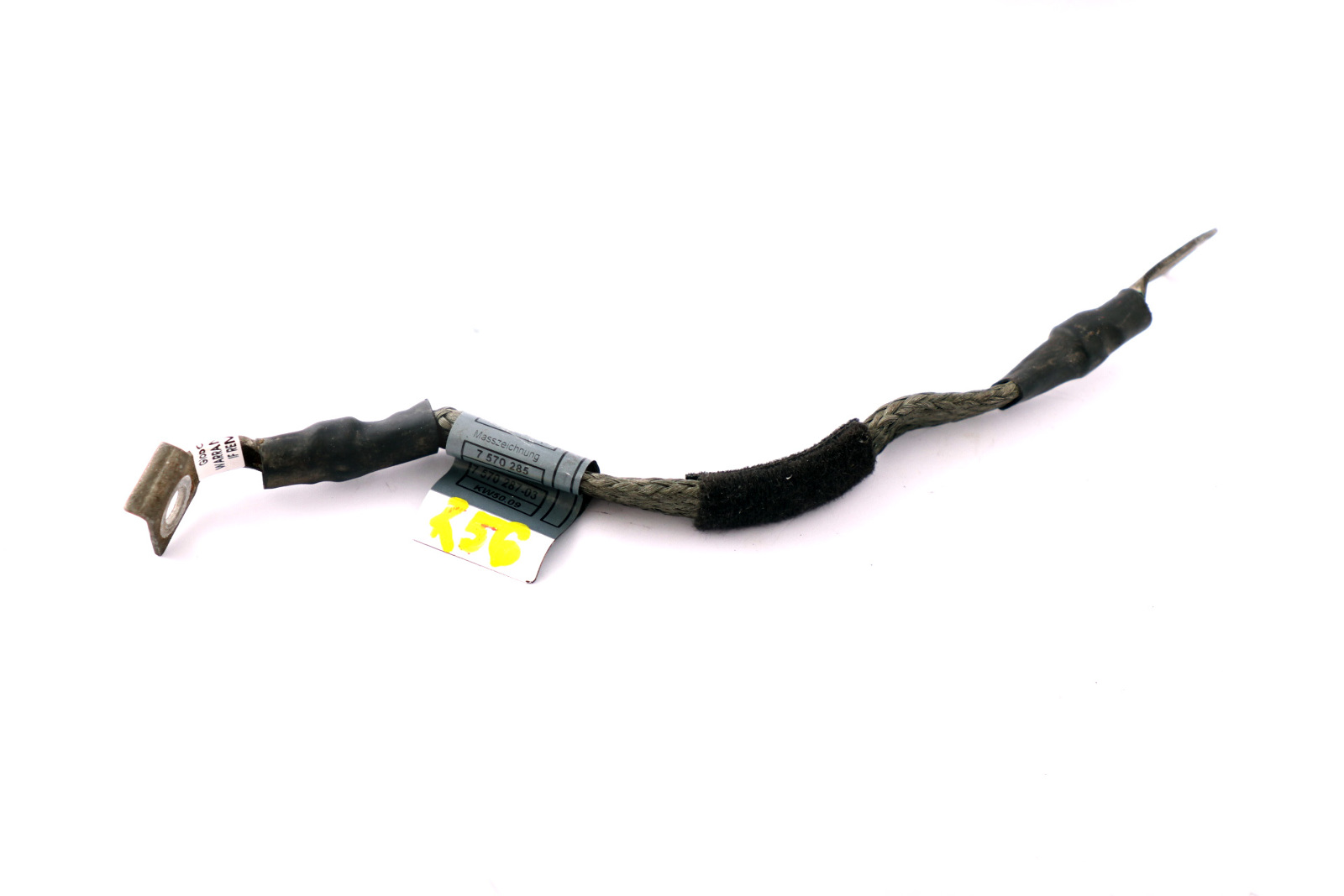 BMW Mini Cooper One R55 R56 R57 Earth Ground Battery Strap Cable 7570287