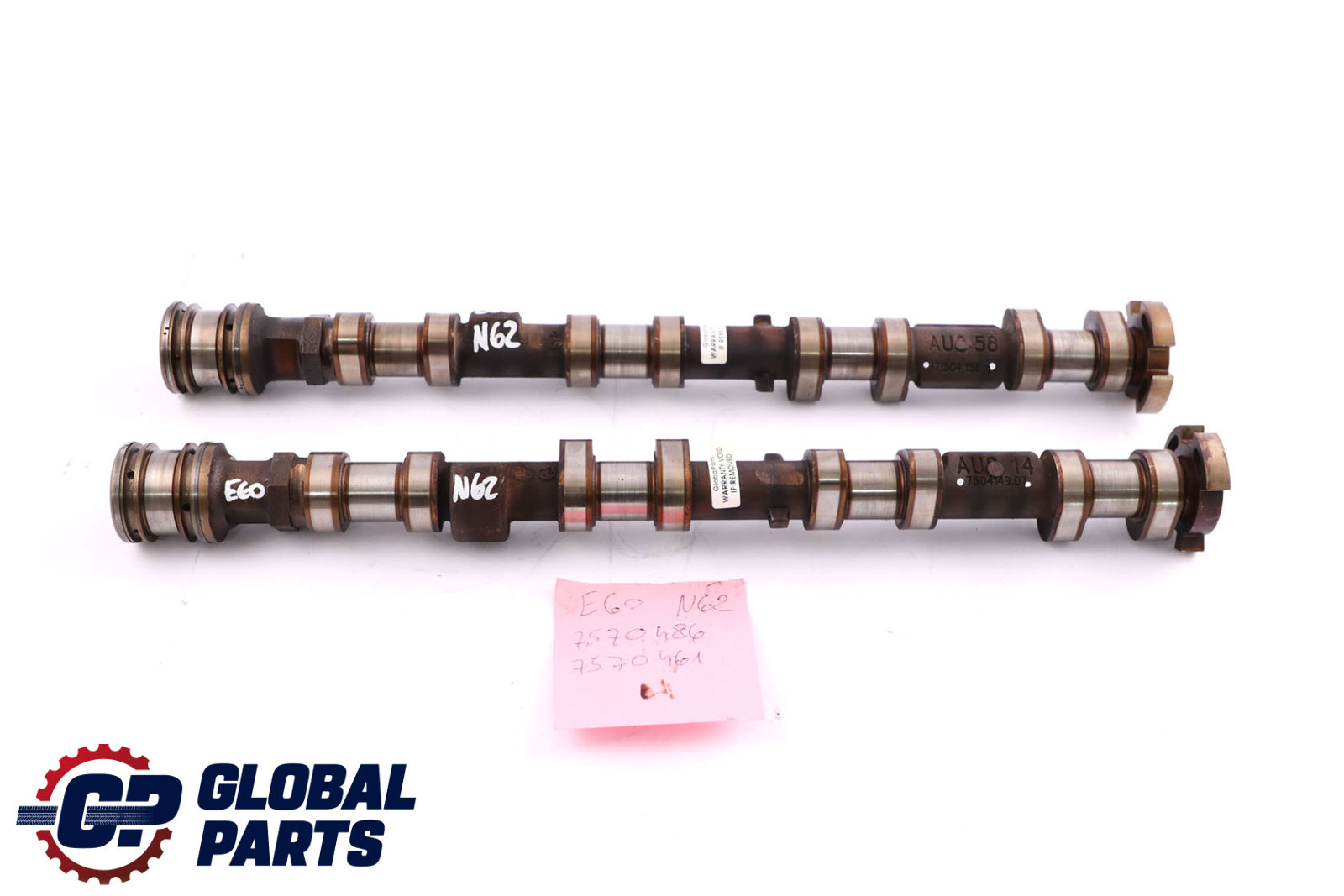 BMW 5 6 7 Series E60 E63 E65 N62 Engine Camshaft Inlet Set 7570461 7570486