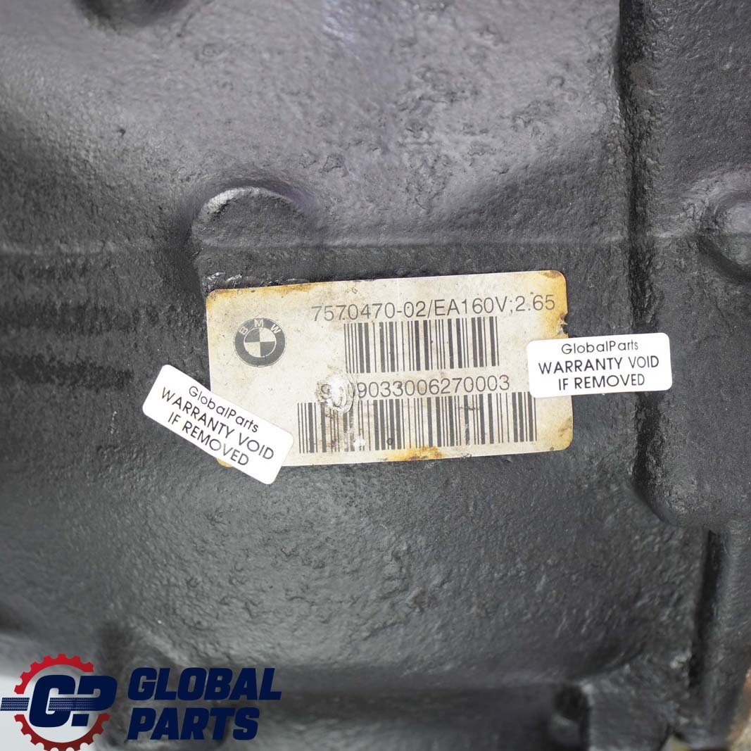 BMW E60 E61 LCI 530d M57N2 Rear Differential Diff 2,65 Ratio 7570470 WARRANTY