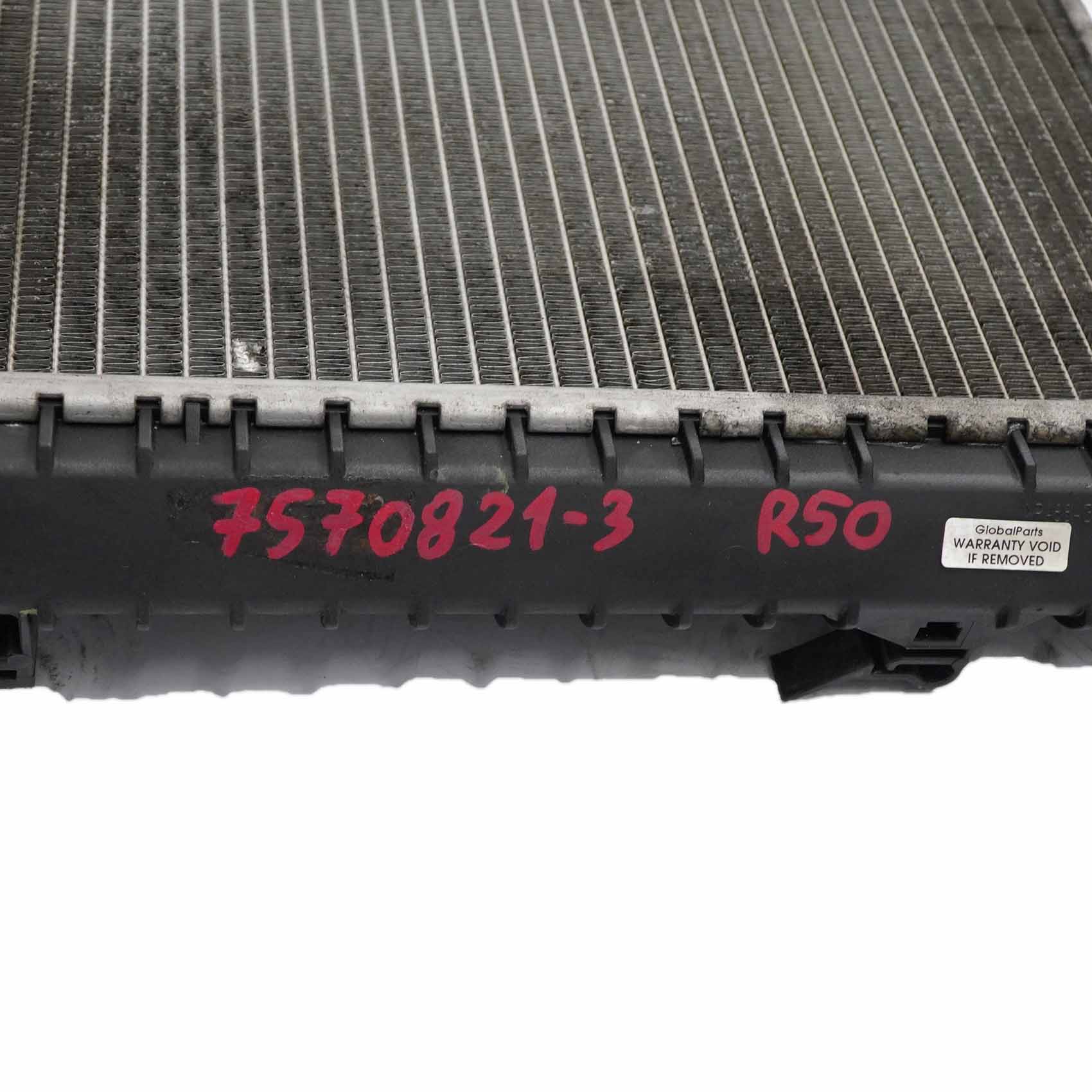 Radiator Cooler Mini R50 R52 Engine Cooling Water Radiator Unit 7570821