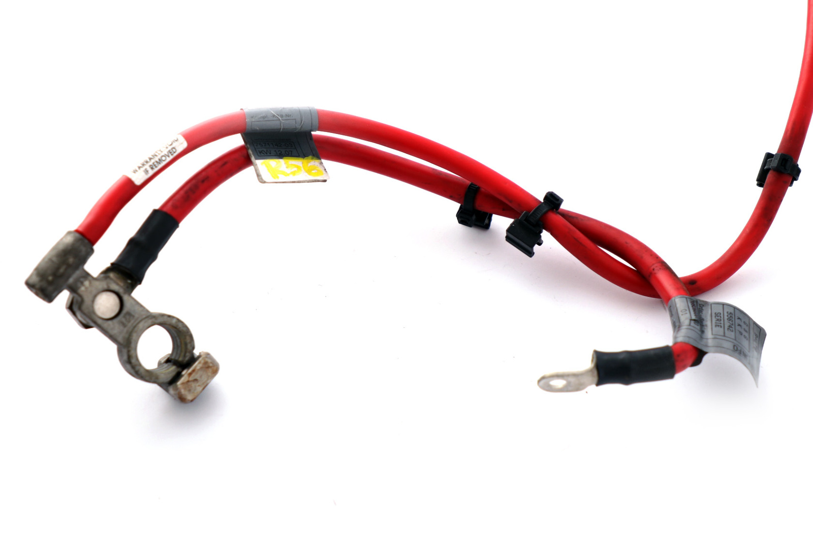 BMW Mini Cooper R55 R56 R57 Battery Cable Wiring Lead Power Positive 7571142